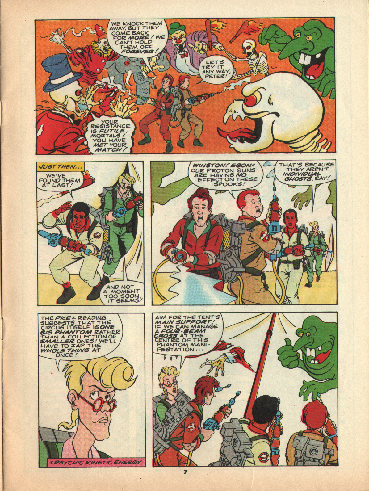 Read online The Real Ghostbusters comic -  Issue #24 - 7