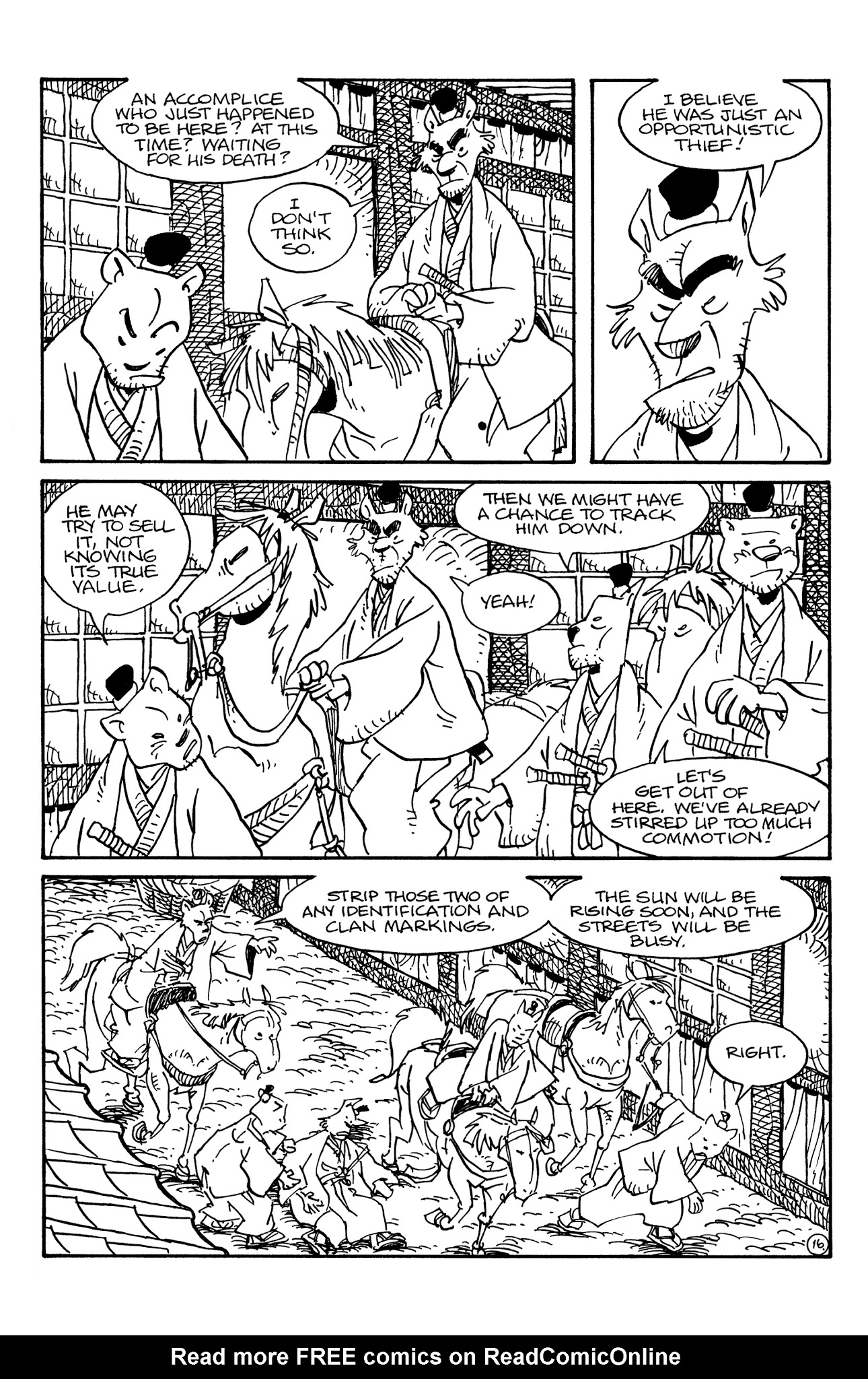 Read online Usagi Yojimbo: The Hidden comic -  Issue #1 - 18