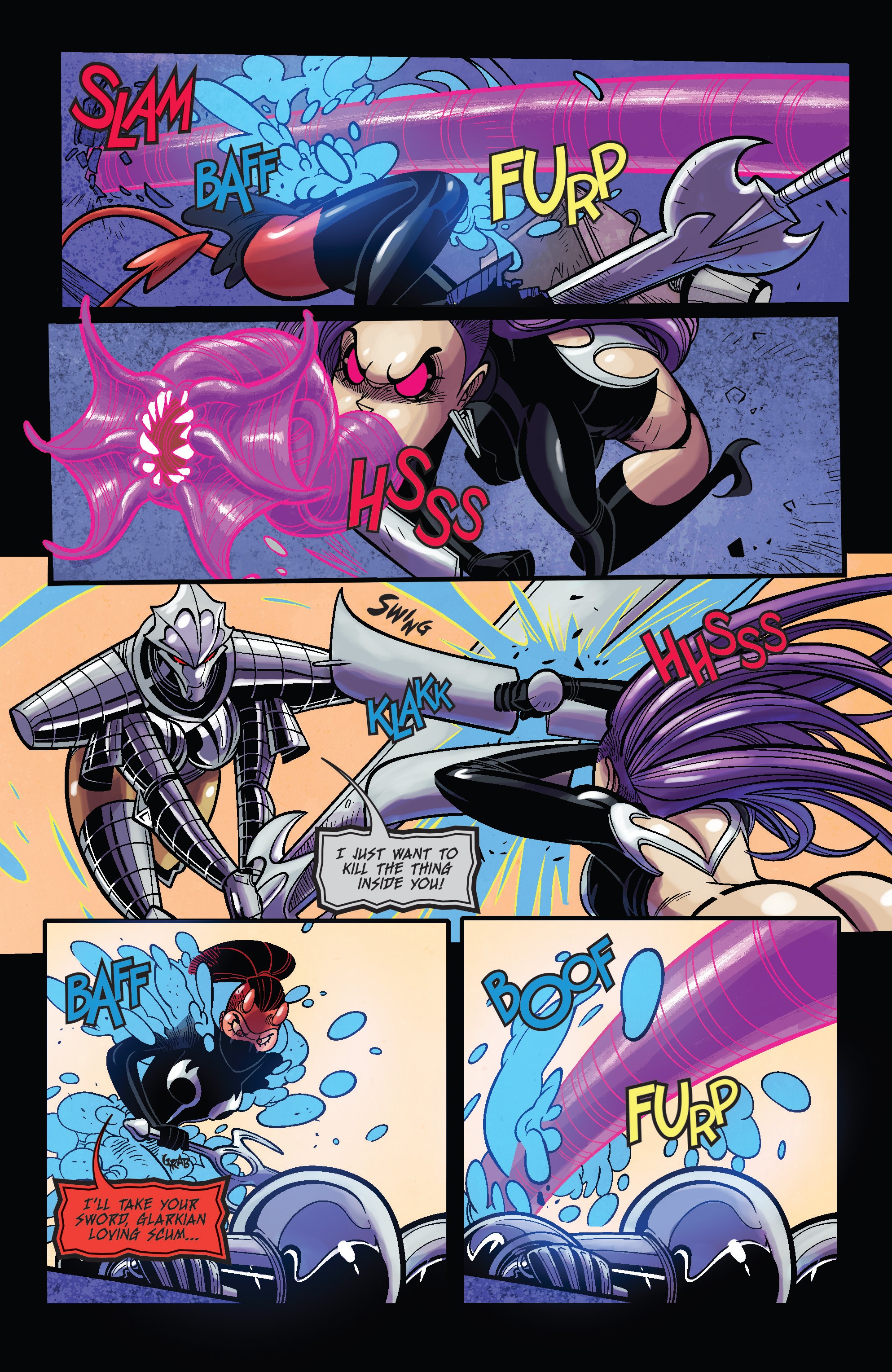 Read online Vampblade Season 3 comic -  Issue #10 - 21