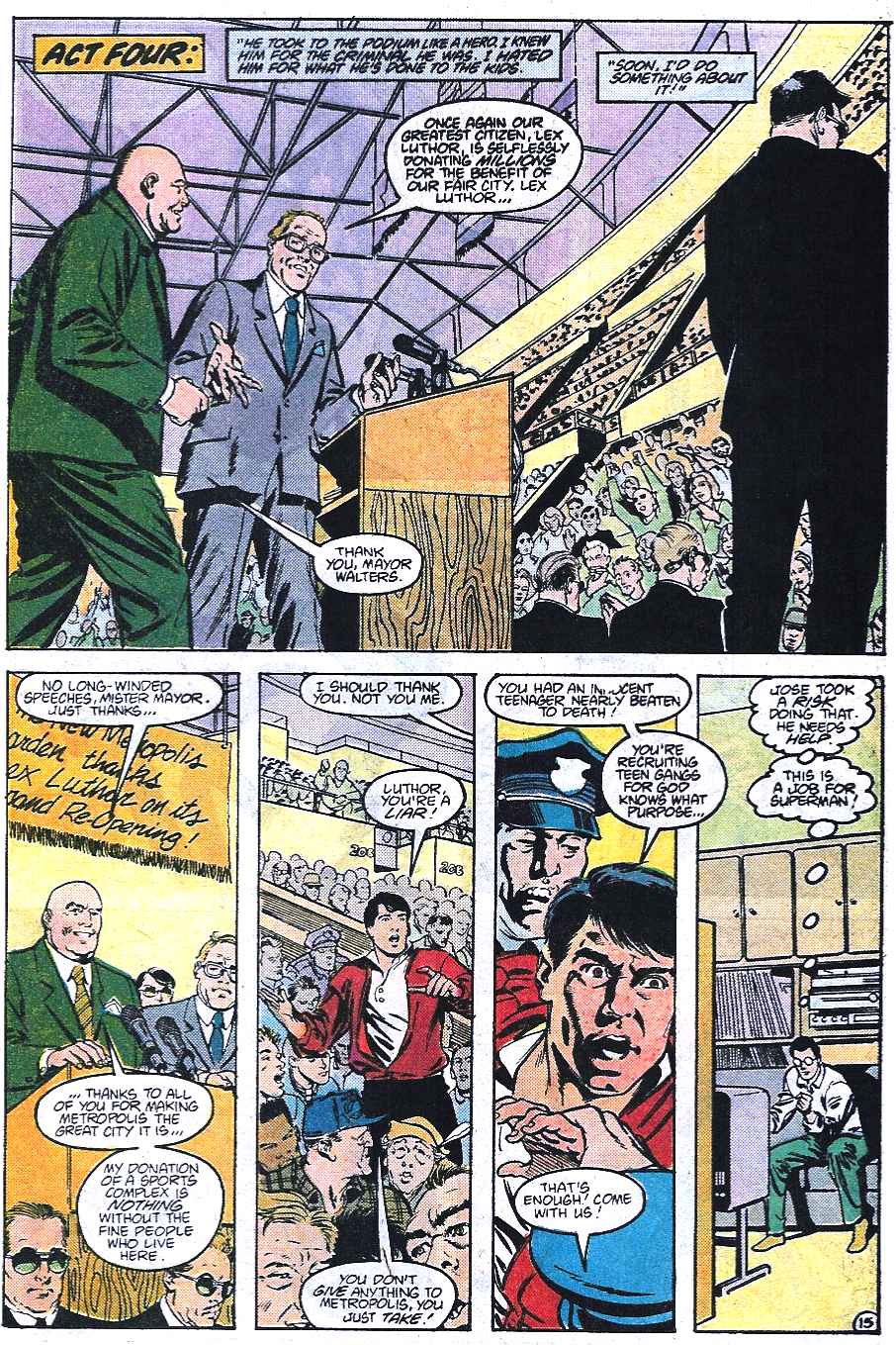 Read online Adventures of Superman (1987) comic -  Issue #433 - 16