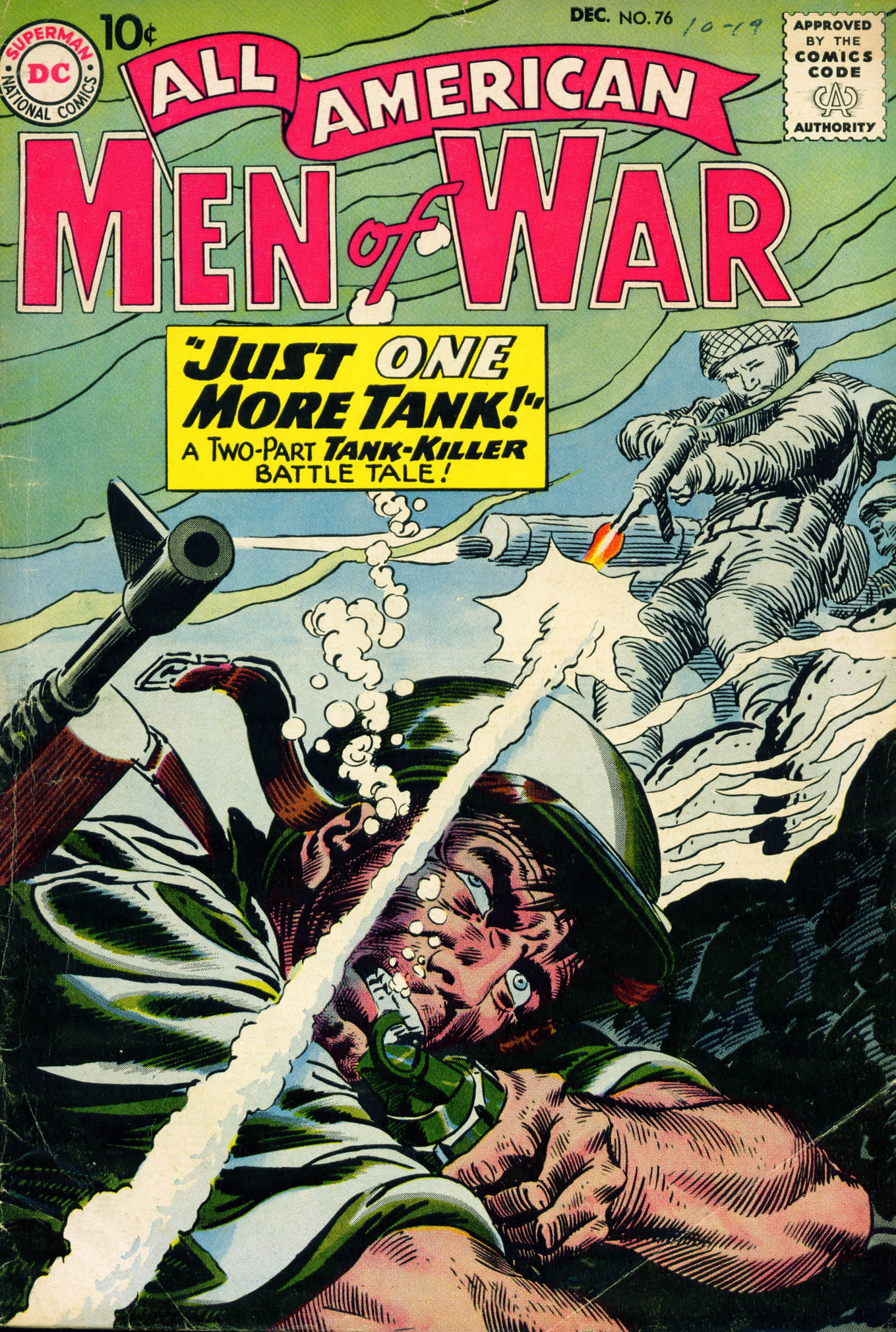 Read online All-American Men of War comic -  Issue #76 - 1