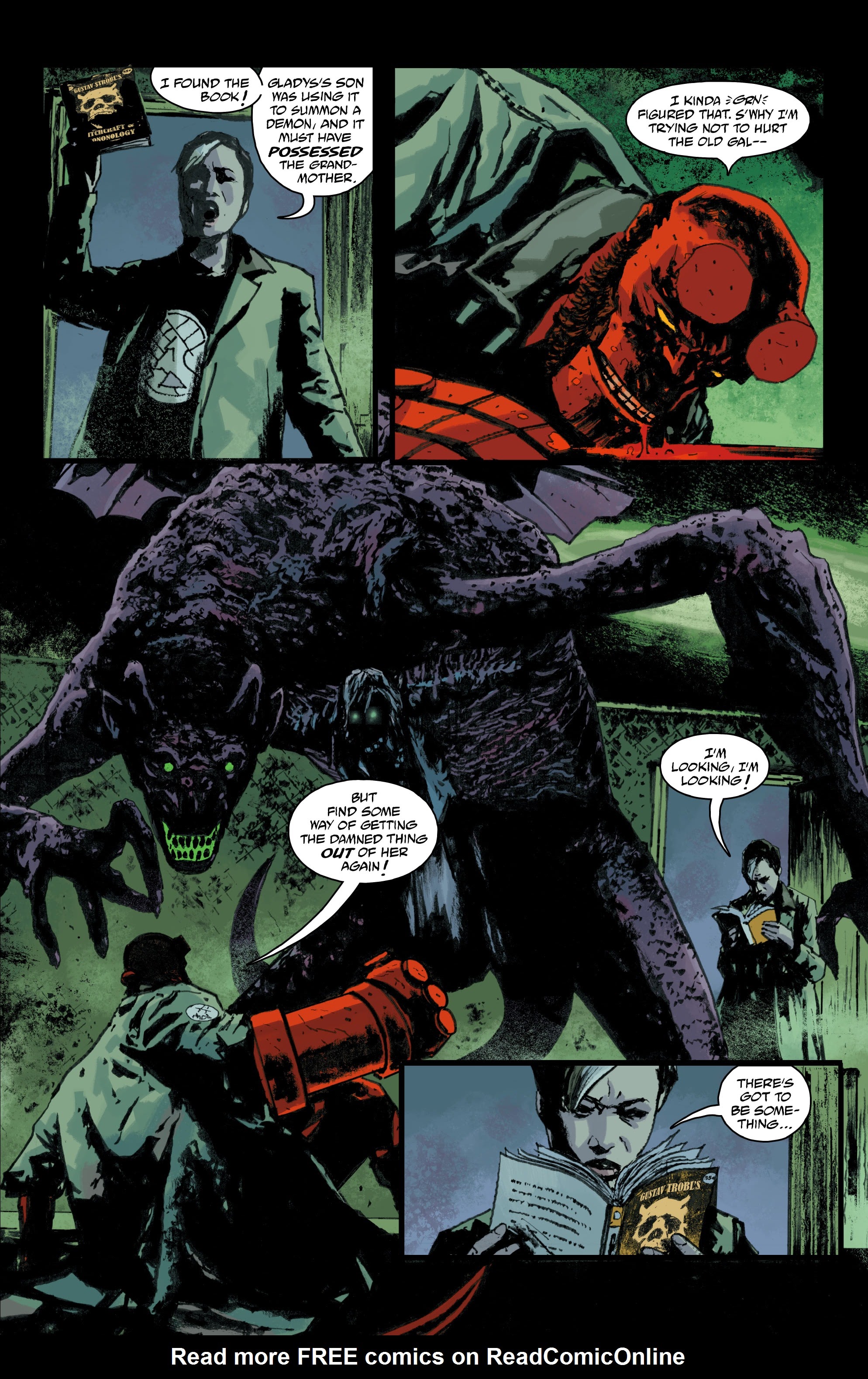 Read online Hellboy and the B.P.R.D.: 1957 - Family Ties comic -  Issue # Full - 20