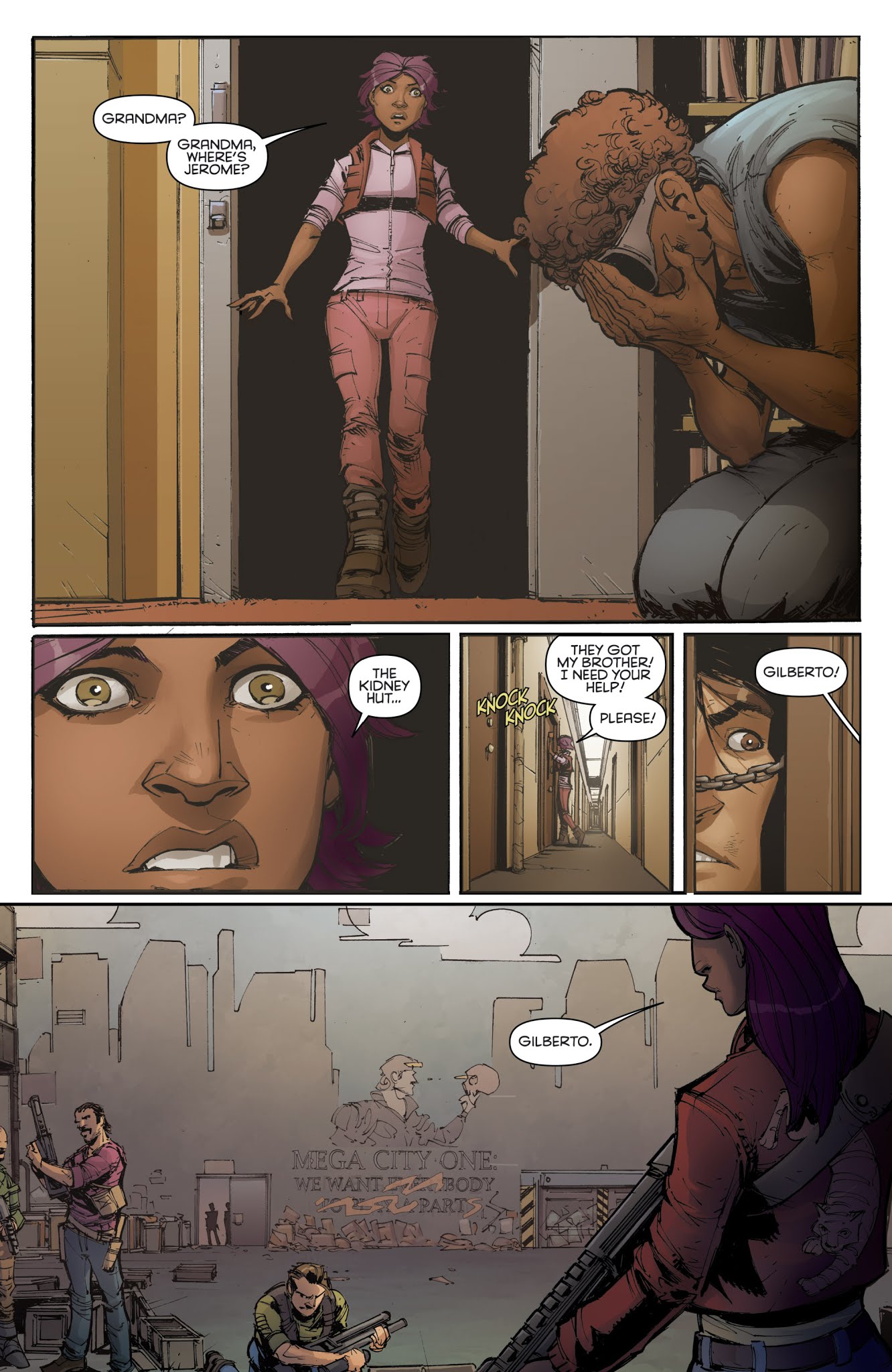 Read online Judge Dredd: Under Siege comic -  Issue #2 - 15