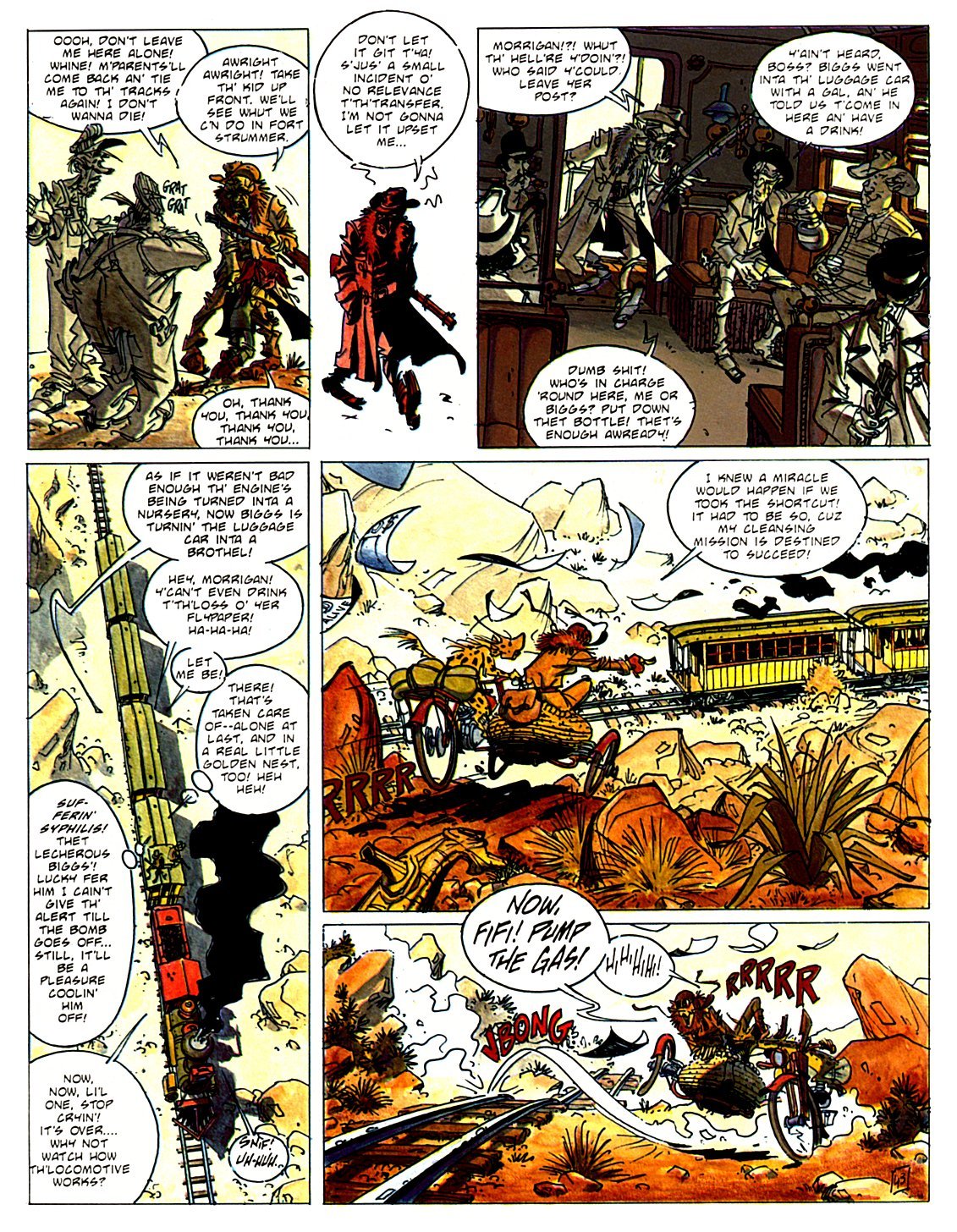 Read online Desperadoes (1992) comic -  Issue # TPB - 49