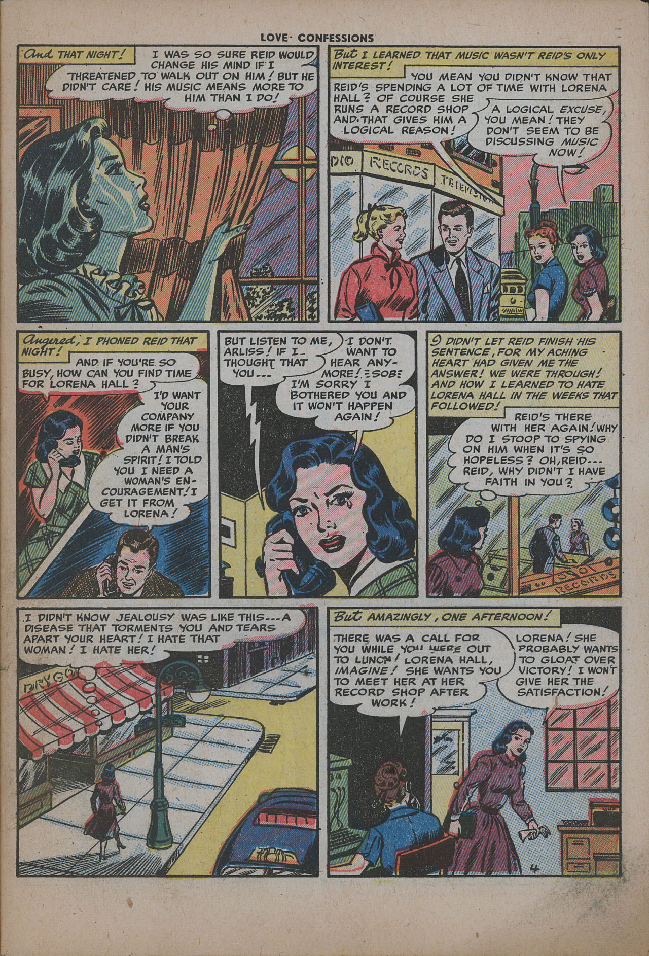 Read online Love Confessions comic -  Issue #29 - 31