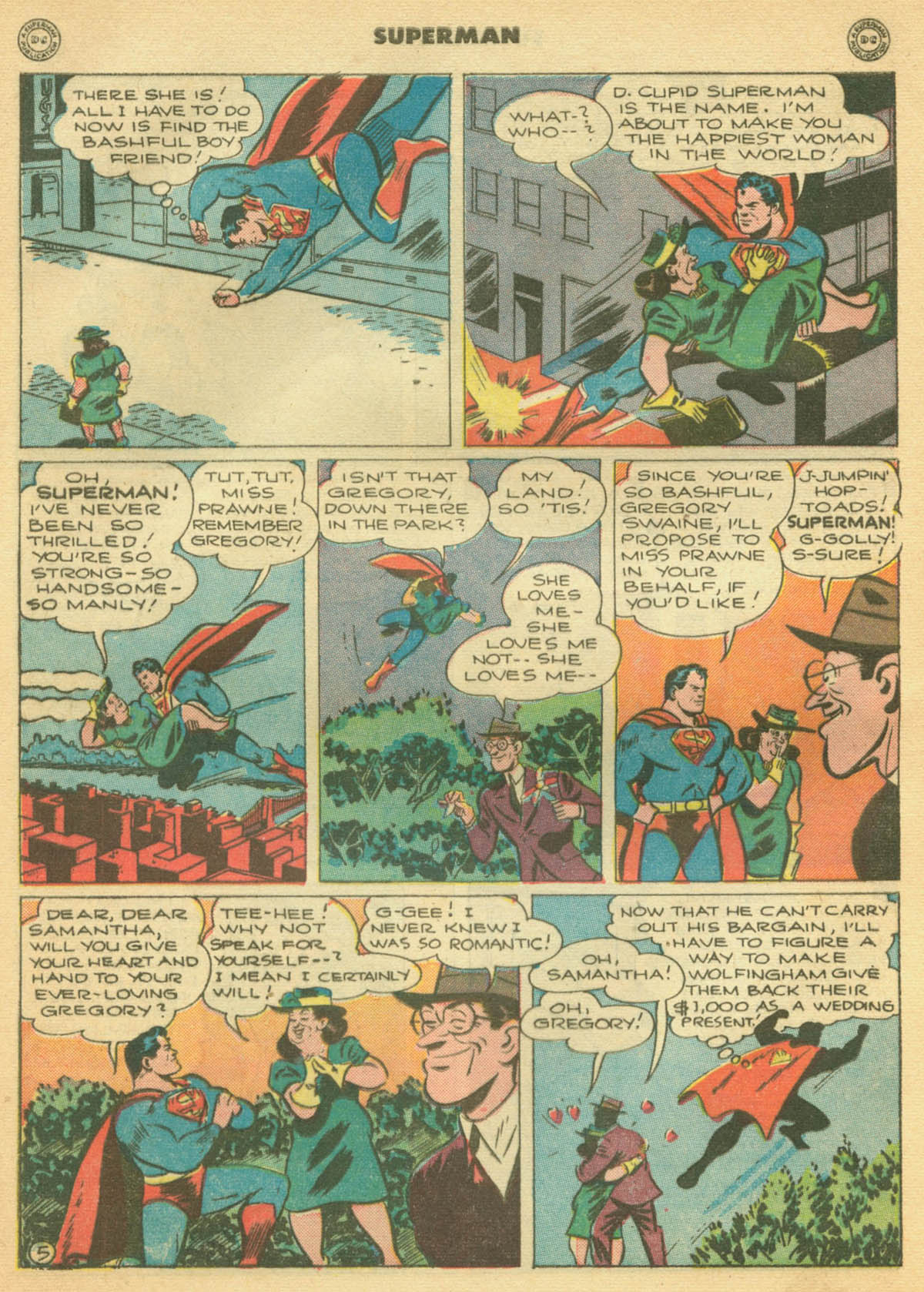 Read online Superman (1939) comic -  Issue #39 - 42