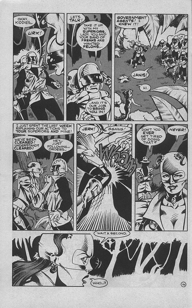 Read online Femforce comic -  Issue #16 - 18