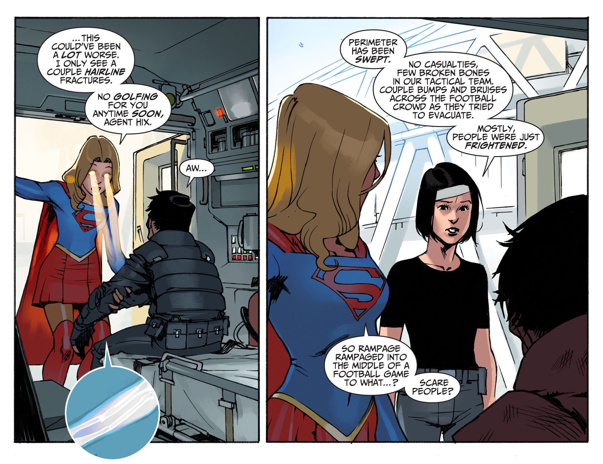 Read online Adventures of Supergirl comic -  Issue #2 - 8