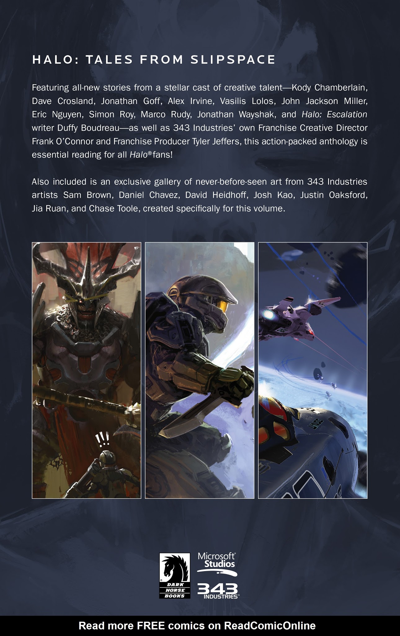 Read online Halo: Tales from the Slipspace comic -  Issue # TPB - 125