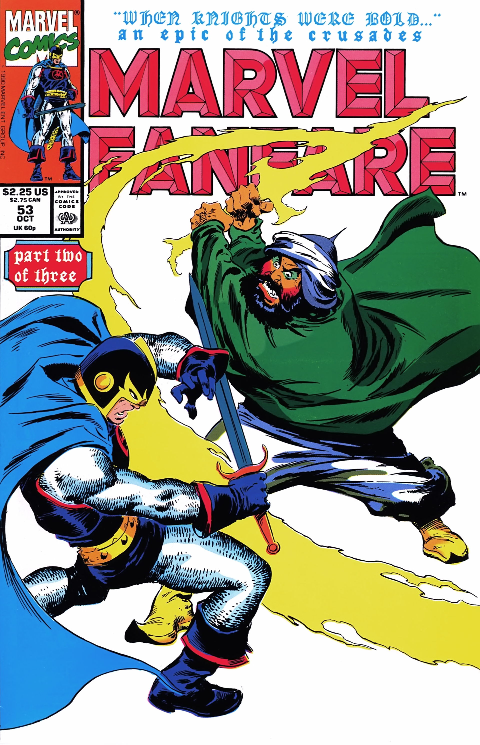 Read online Marvel Fanfare (1982) comic -  Issue #53 - 1