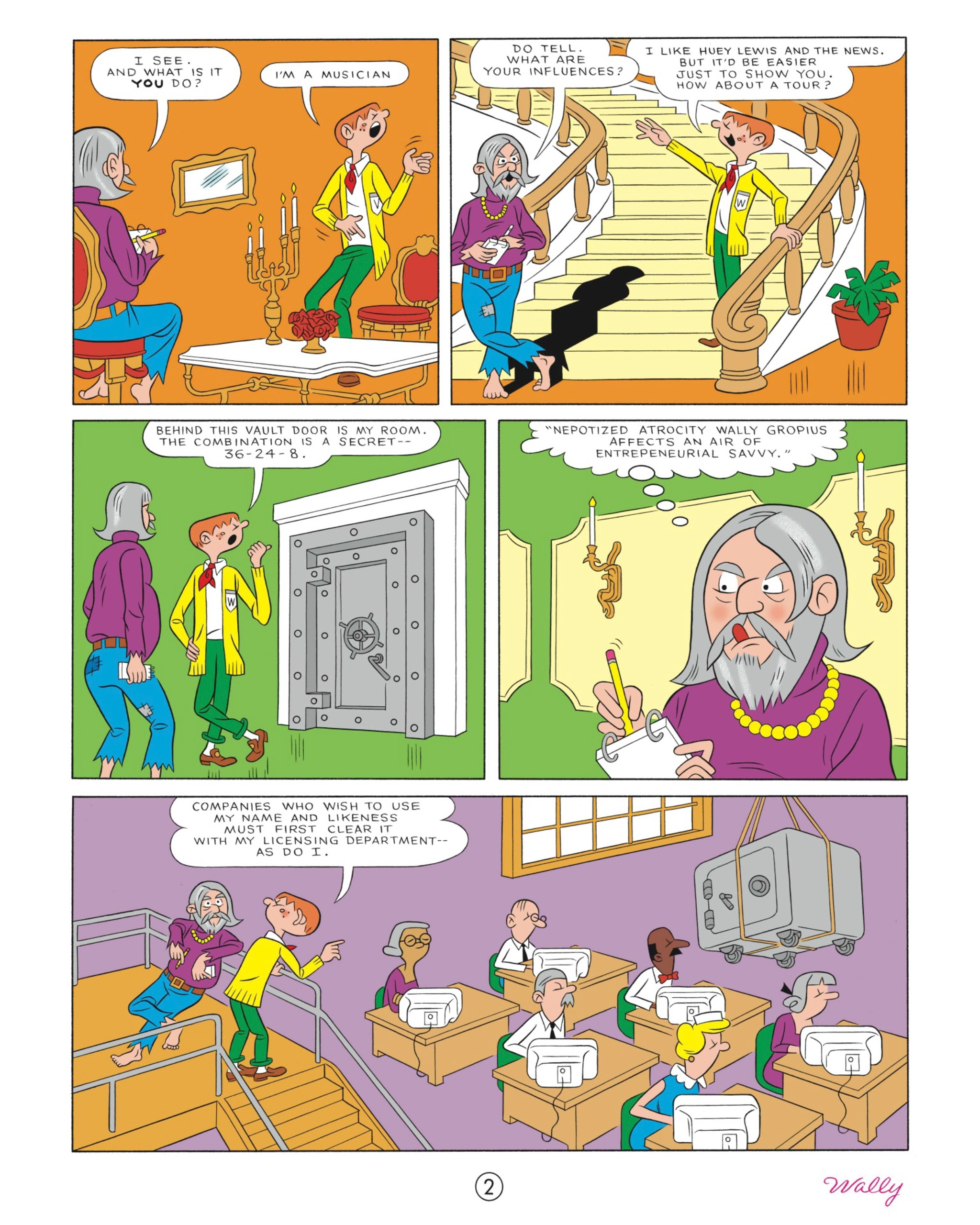 Read online Wally Gropius comic -  Issue # Full - 5