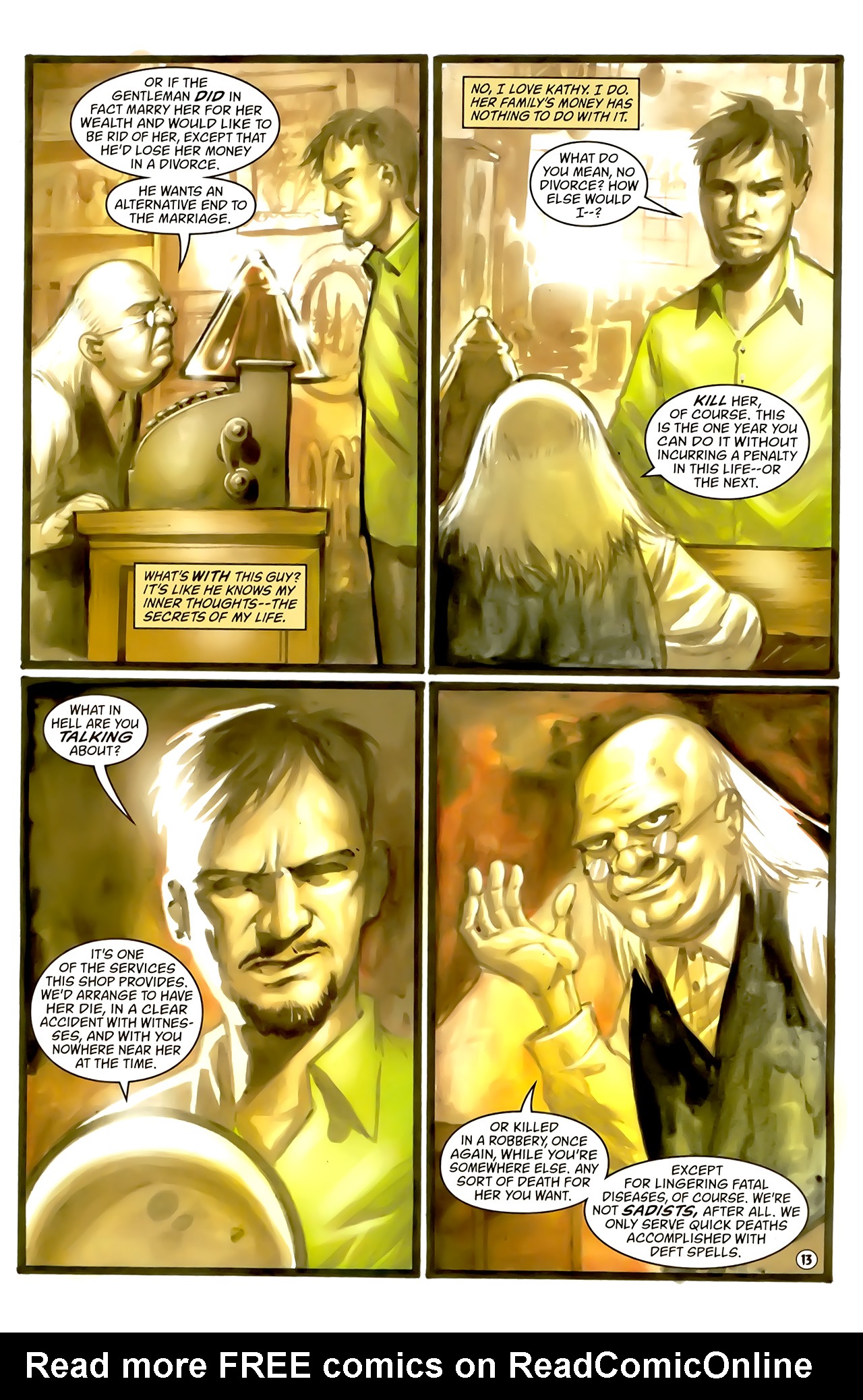 Read online House of Mystery (2008) comic -  Issue #13 - 10