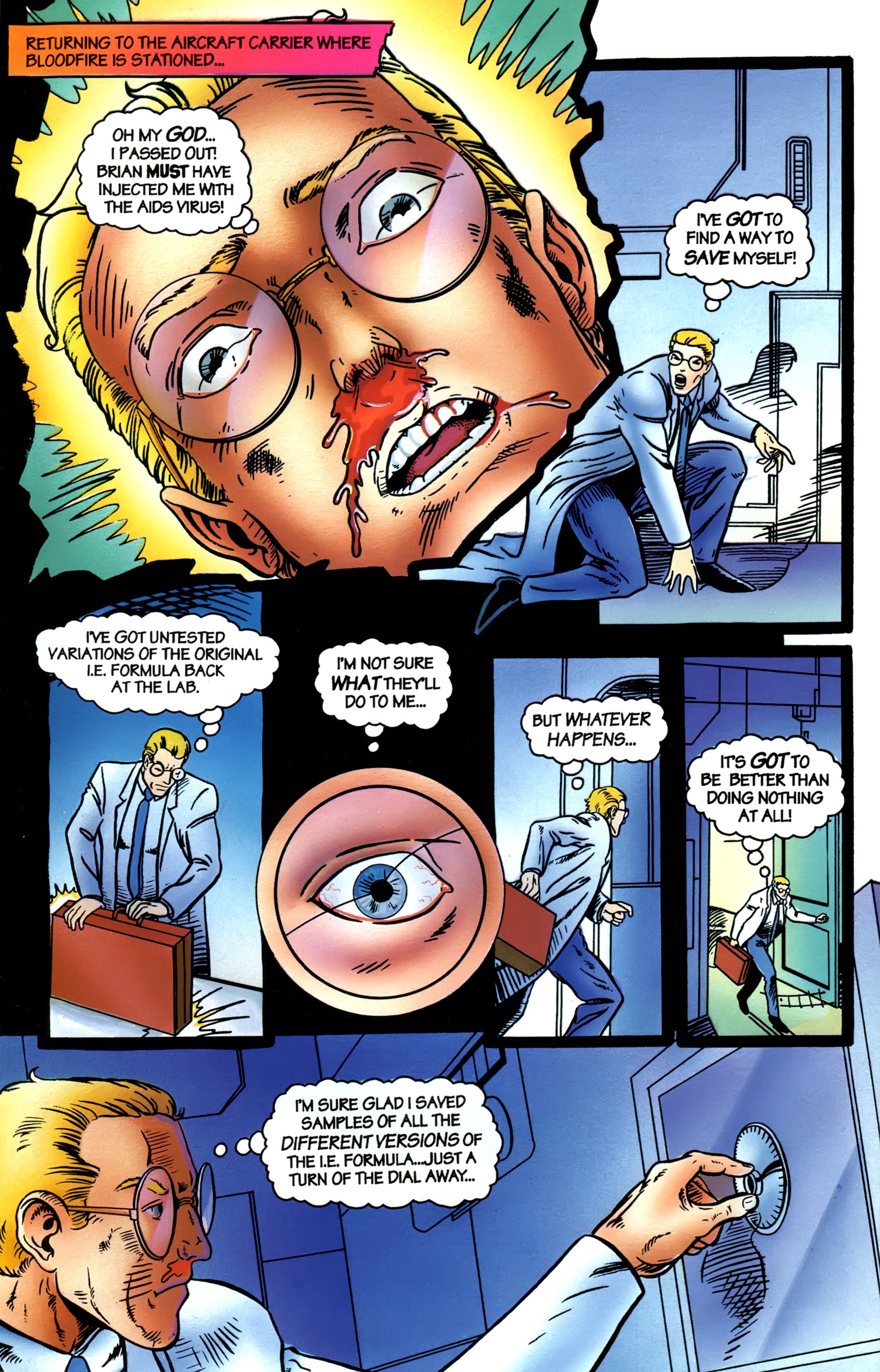 Read online Bloodfire comic -  Issue #9 - 8