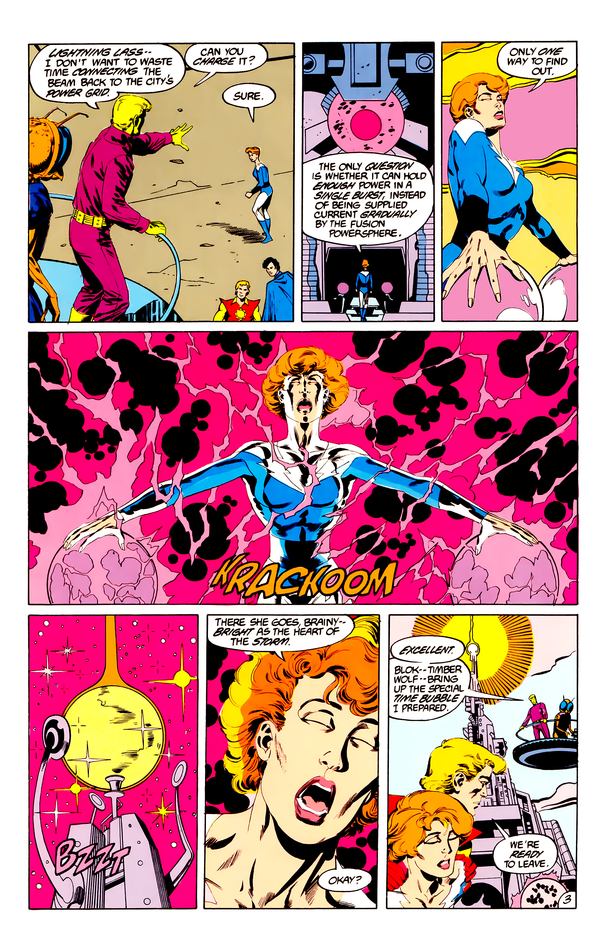 Legion of Super-Heroes (1984) 37 Page 3