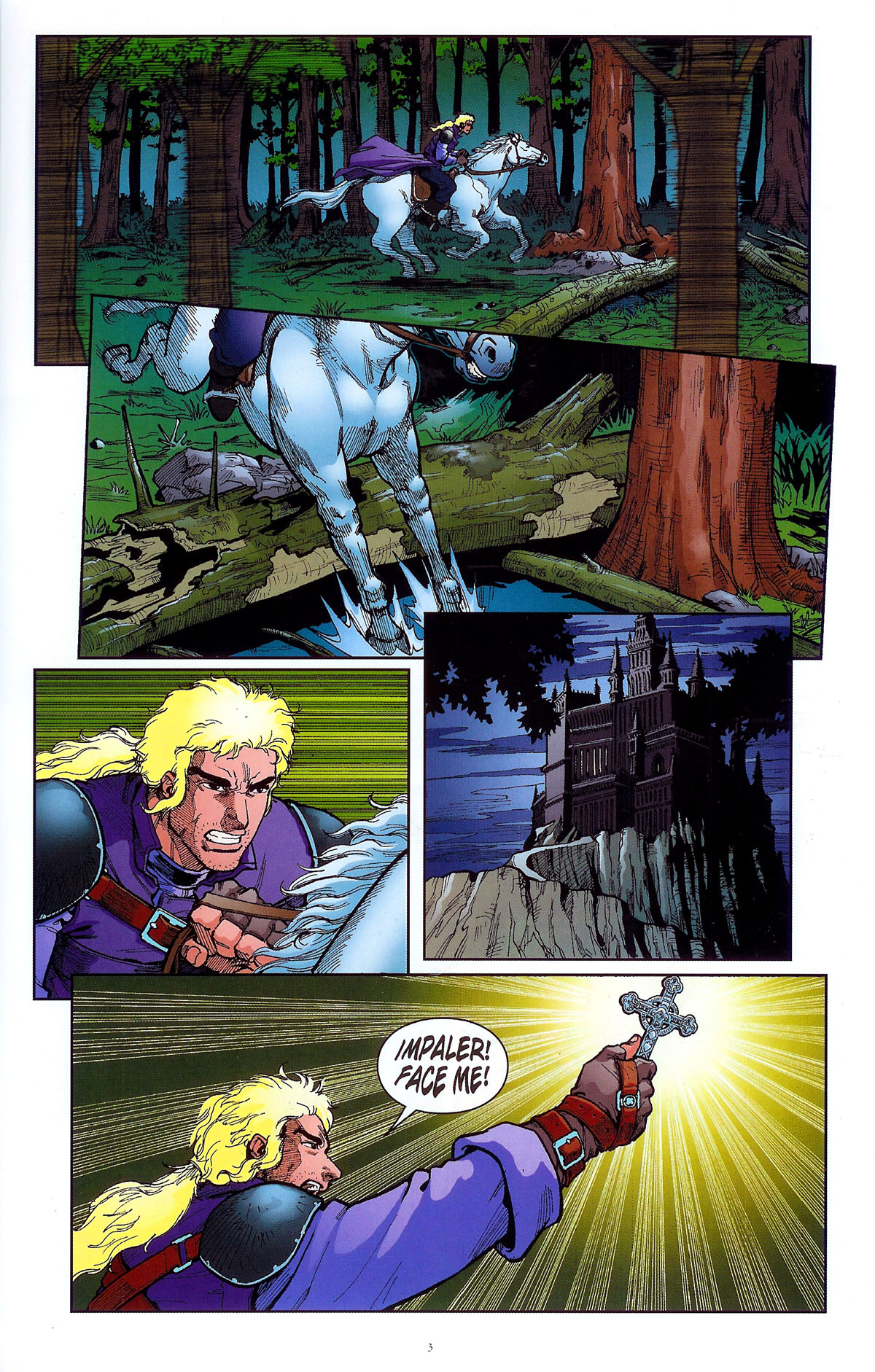 Read online Castlevania: The Belmont Legacy comic -  Issue #1 - 5