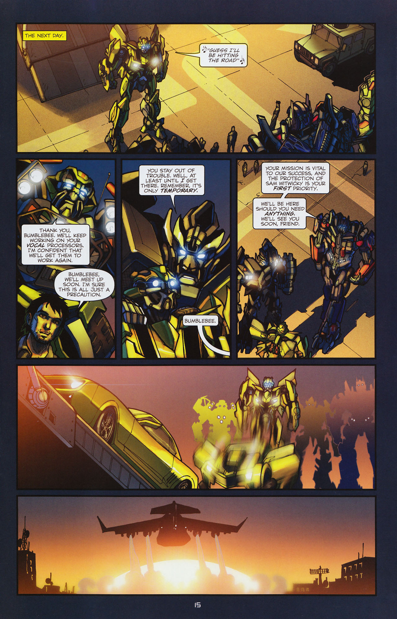 Read online Transformers: Alliance comic -  Issue #4 - 17