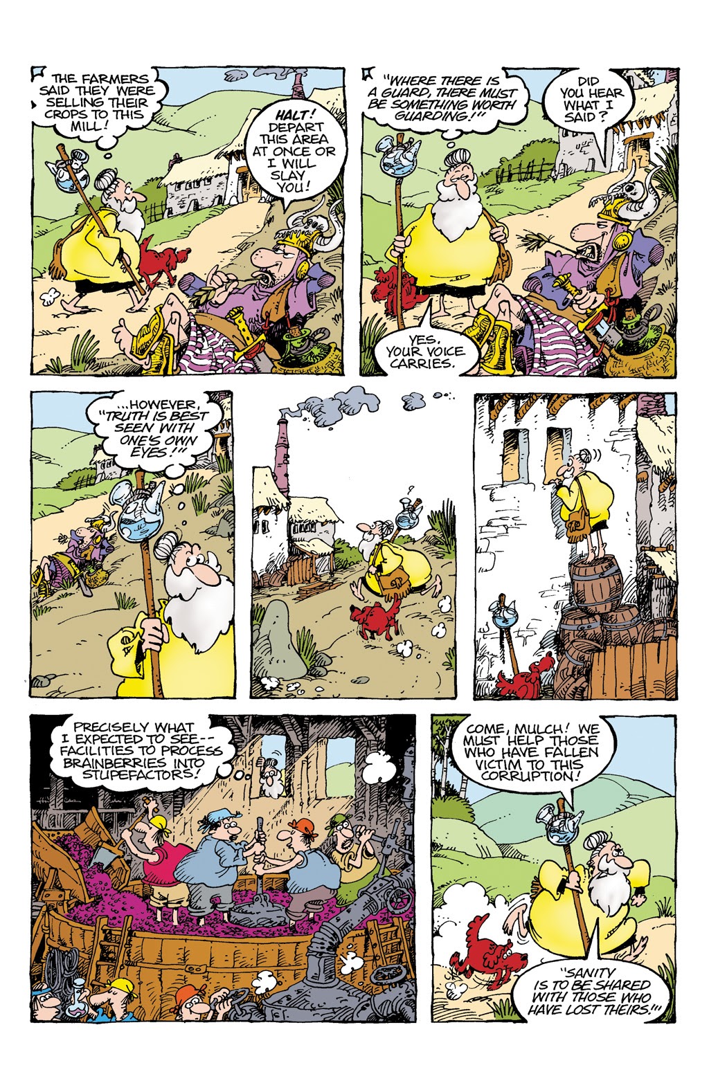 Read online Sergio Aragonés' Groo: The Most Intelligent Man In The World comic -  Issue # TPB - 68