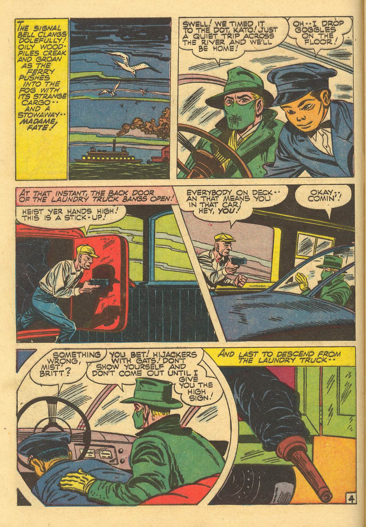 Read online Green Hornet Comics comic -  Issue #33 - 6