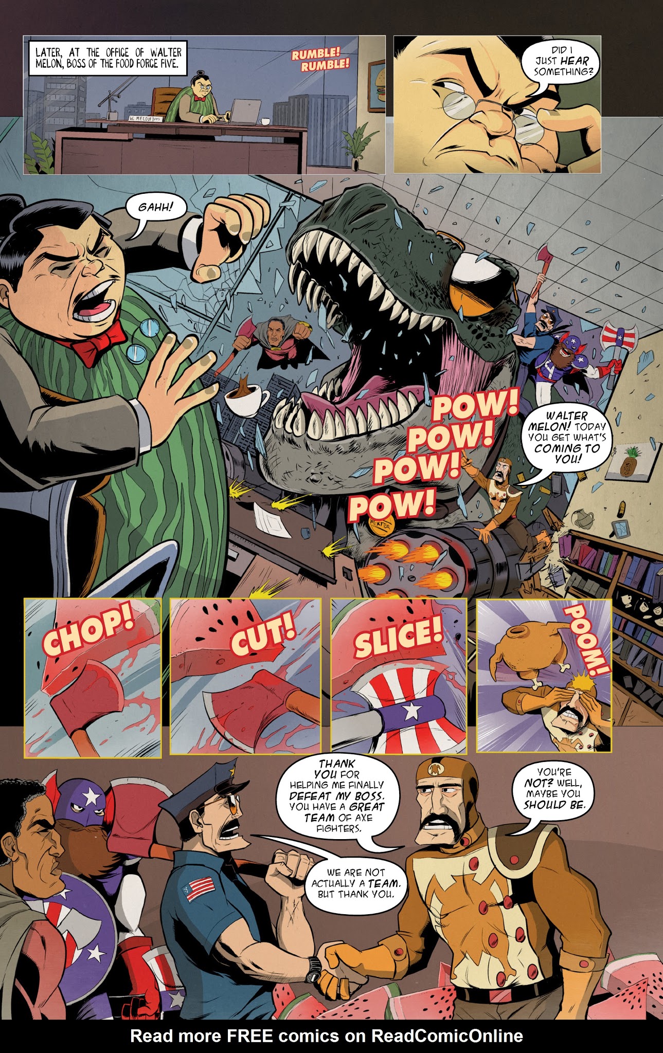 Read online Axe Cop comic -  Issue # TPB 6 - 17