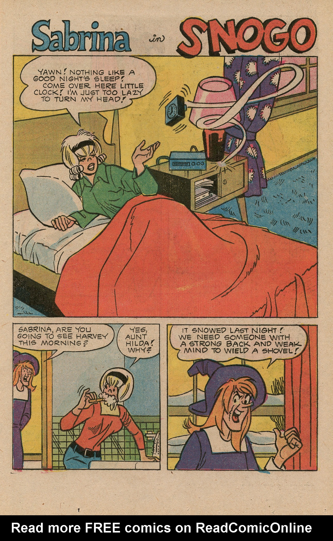 Read online Archie's TV Laugh-Out comic -  Issue #37 - 13