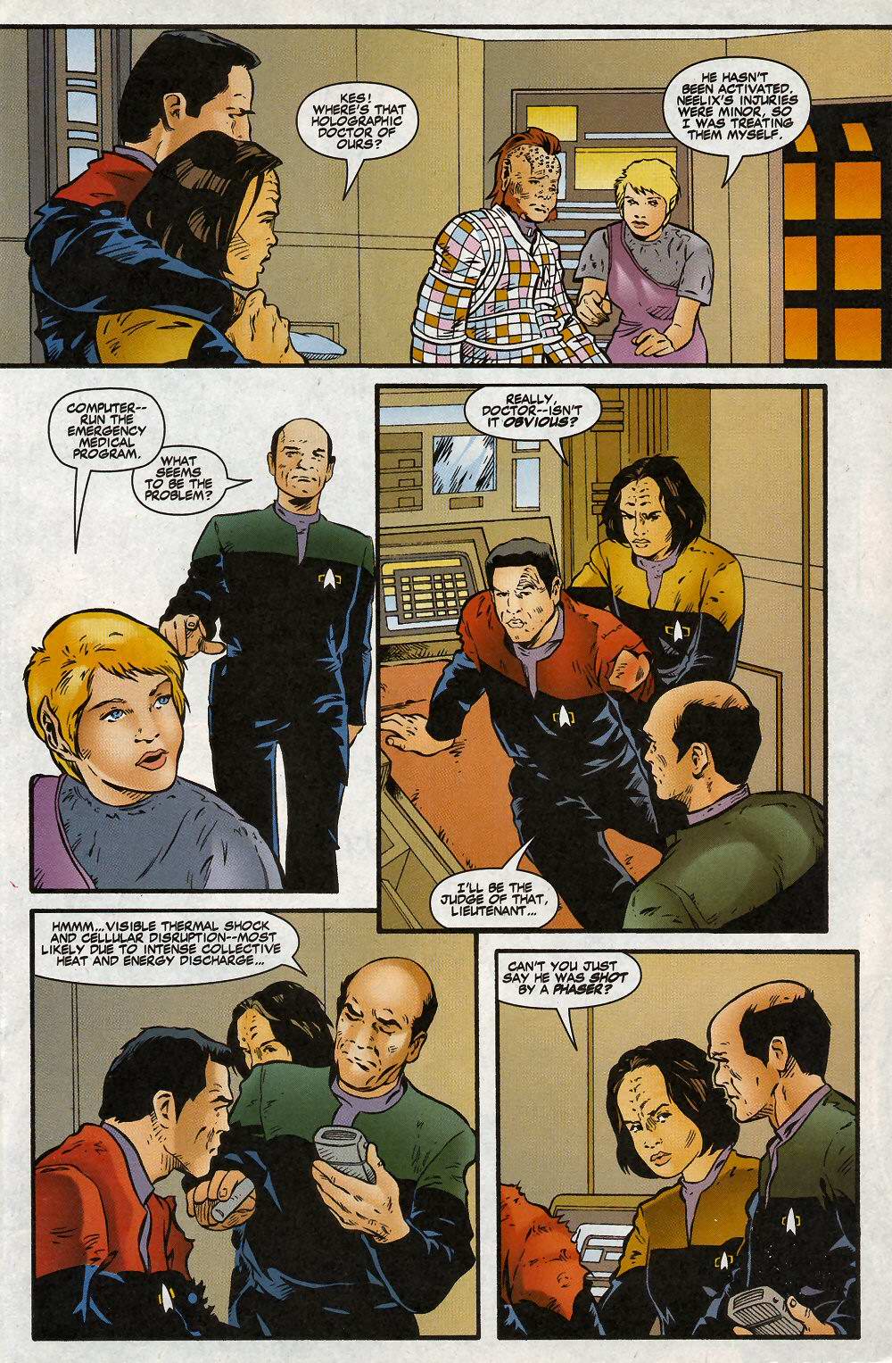 Read online Star Trek: Voyager comic -  Issue #3 - 9