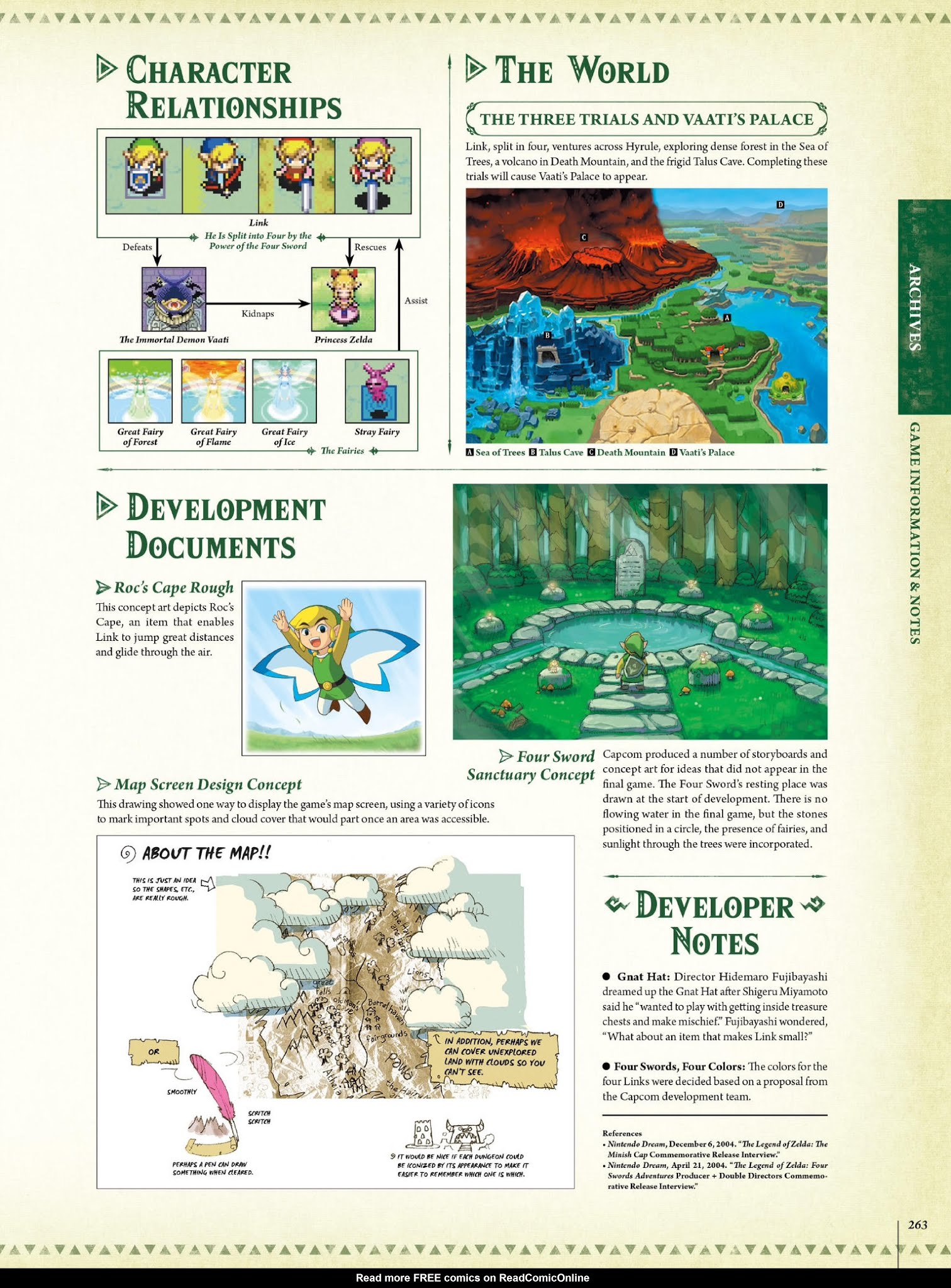 Read online The Legend of Zelda Encyclopedia comic -  Issue # TPB (Part 3) - 67