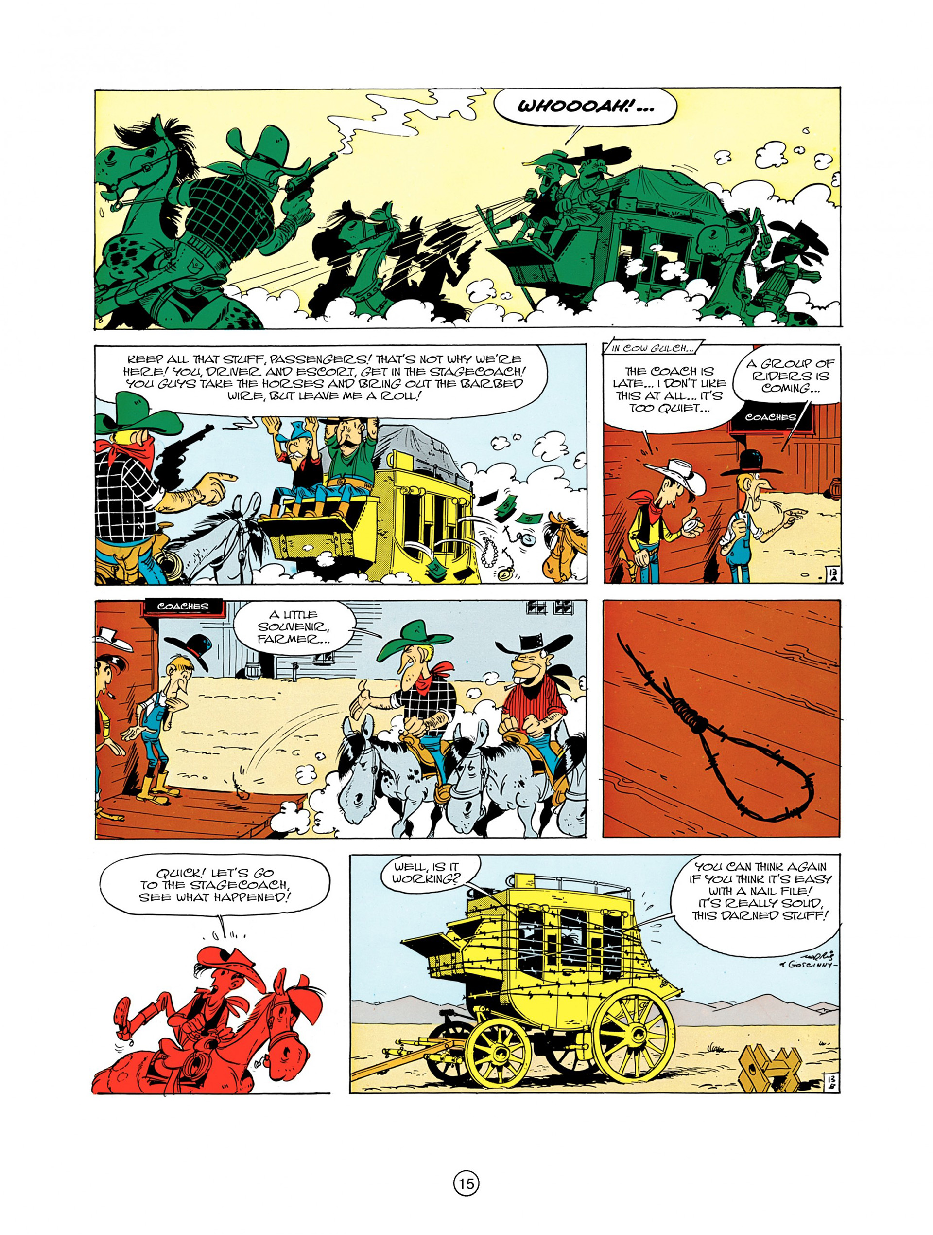 Read online A Lucky Luke Adventure comic -  Issue #7 - 15