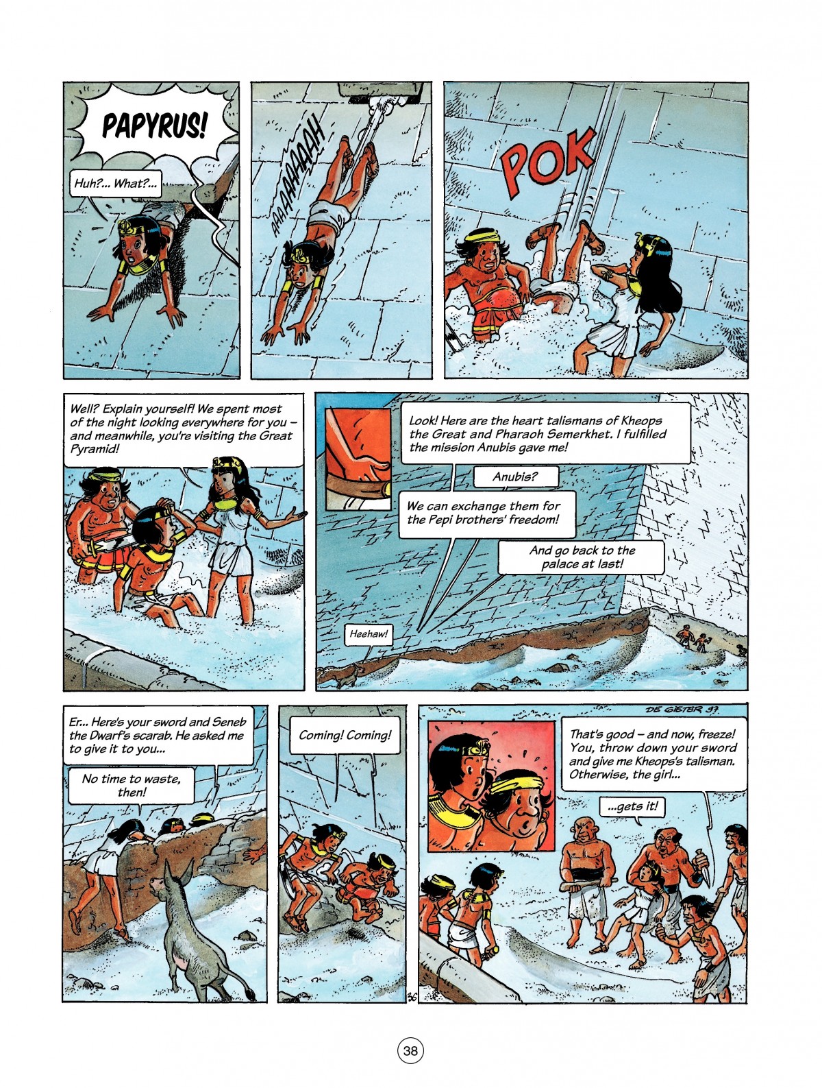 Read online Papyrus comic -  Issue #6 - 38