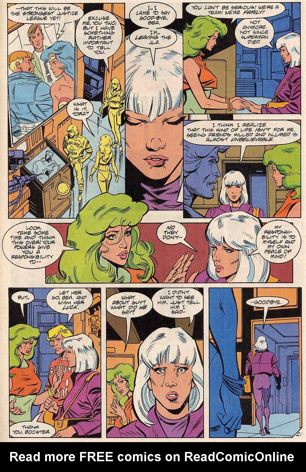 Read online Justice League America comic -  Issue #71 - 24