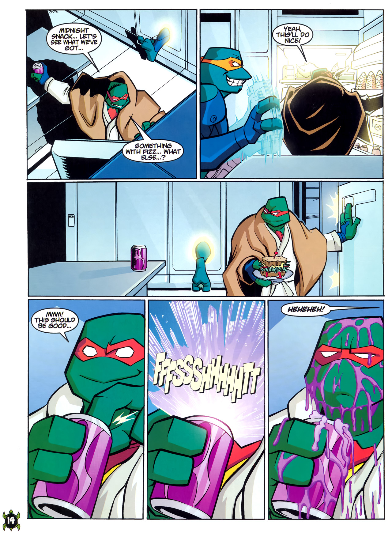 Read online Teenage Mutant Ninja Turtles Comic comic -  Issue #4 - 13