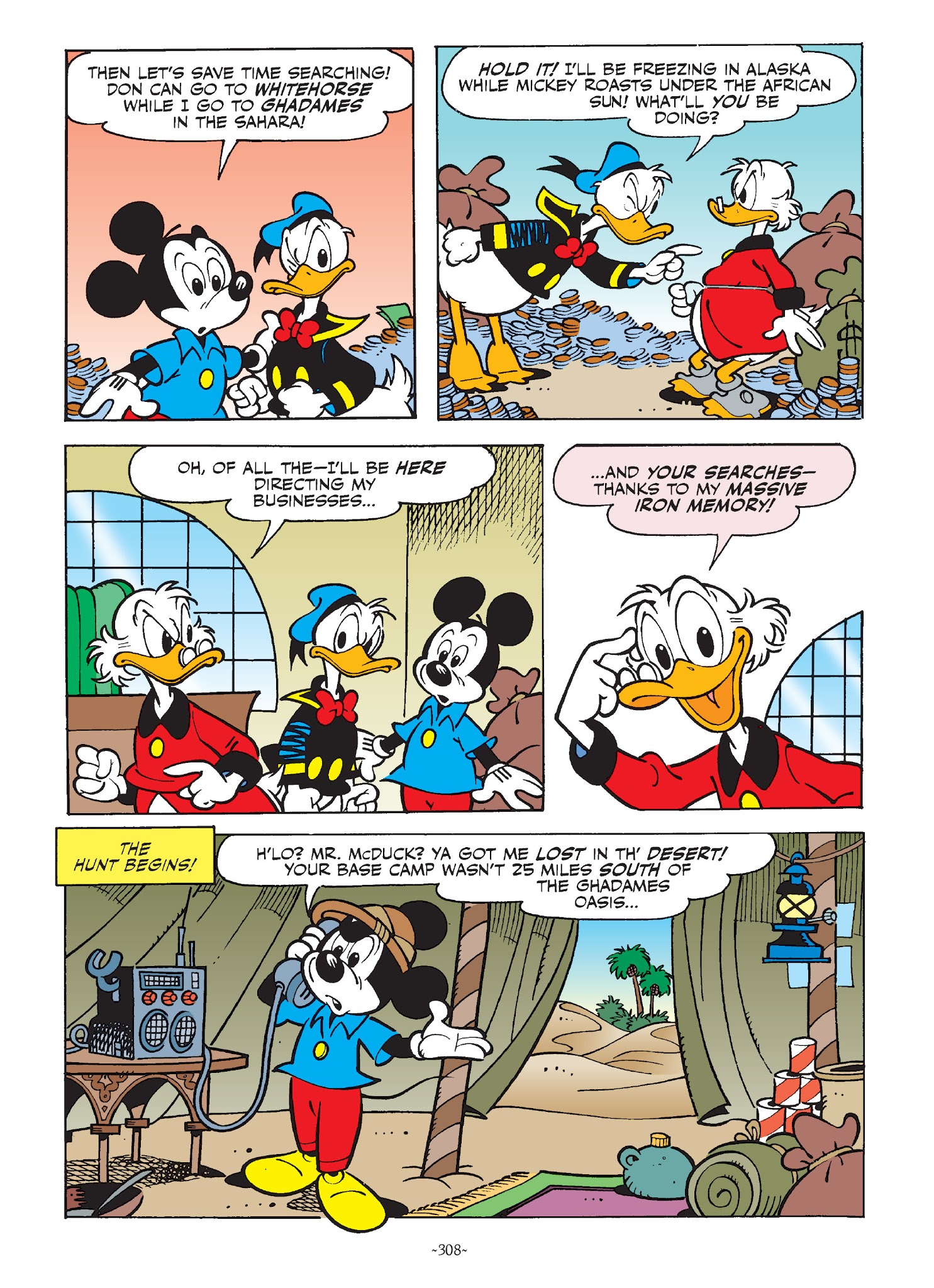 Read online Mickey and Donald: The Search For the Zodiac Stone comic -  Issue # TPB - 307