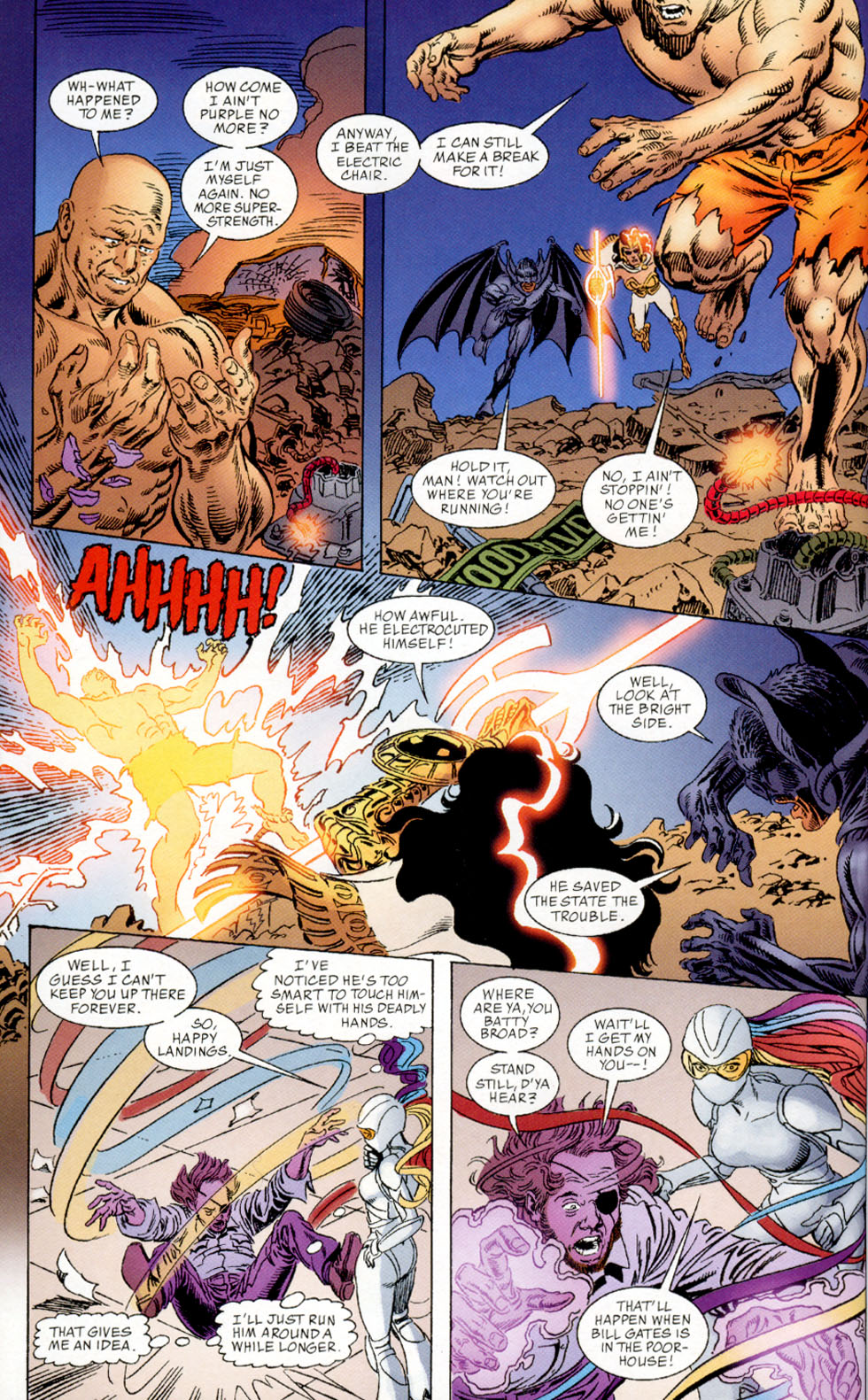 Read online Just Imagine Stan Lee With Jerry Ordway Creating JLA comic -  Issue # Full - 42