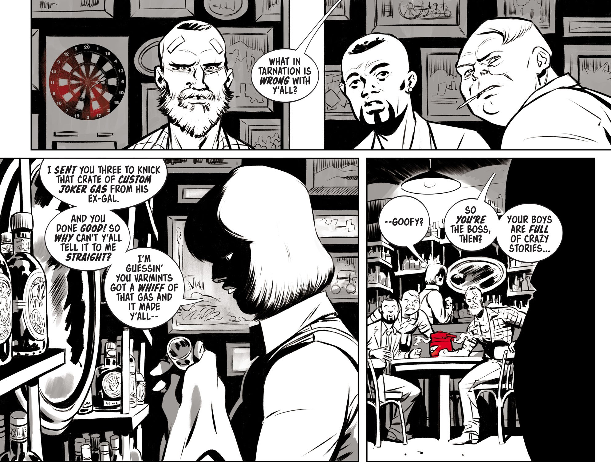 Read online Harley Quinn Black   White   Red comic -  Issue #3 - 18