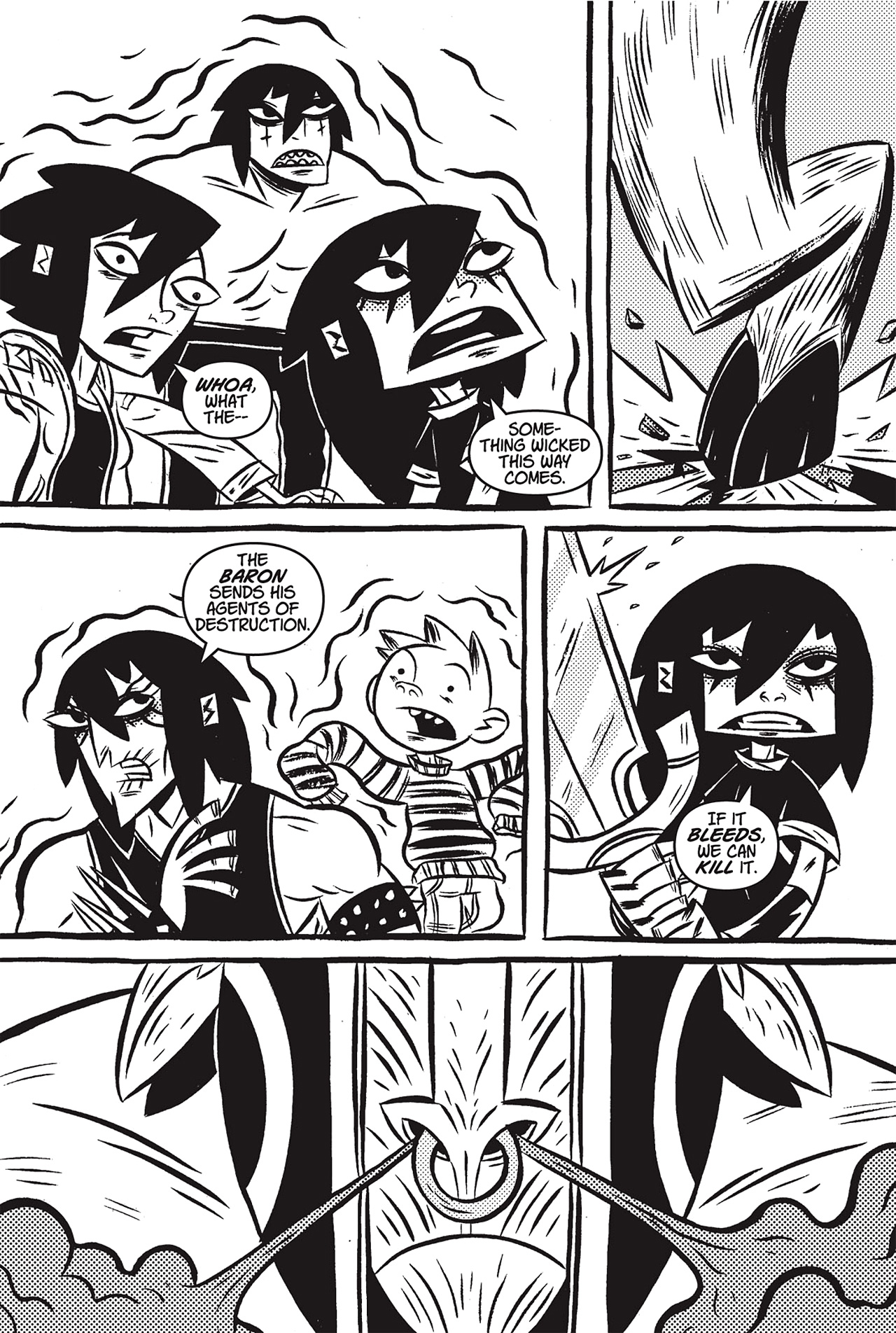 Read online Black Metal comic -  Issue #1 - 113