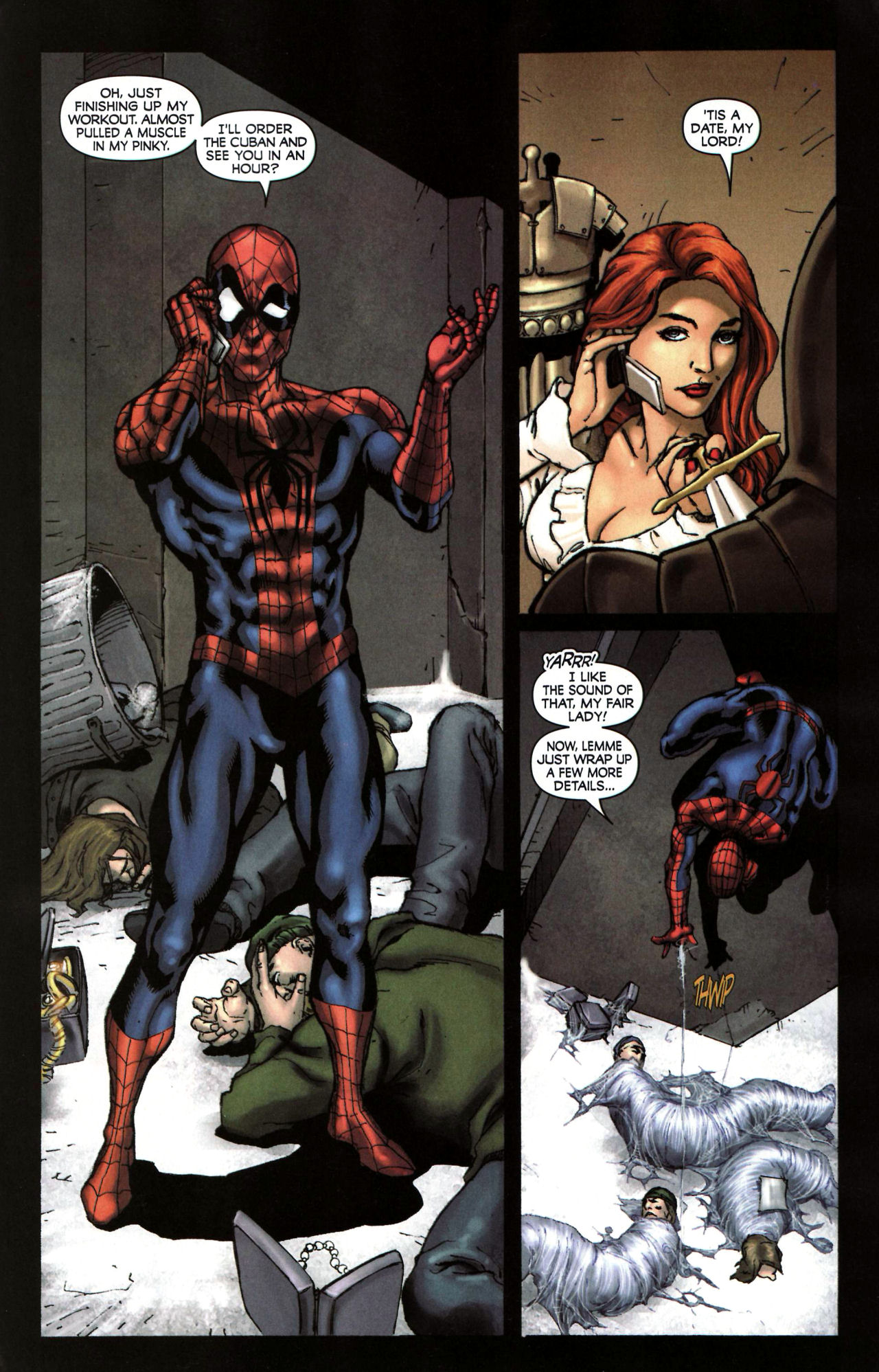 Read online Spider-Man/Red Sonja comic -  Issue #1 - 6