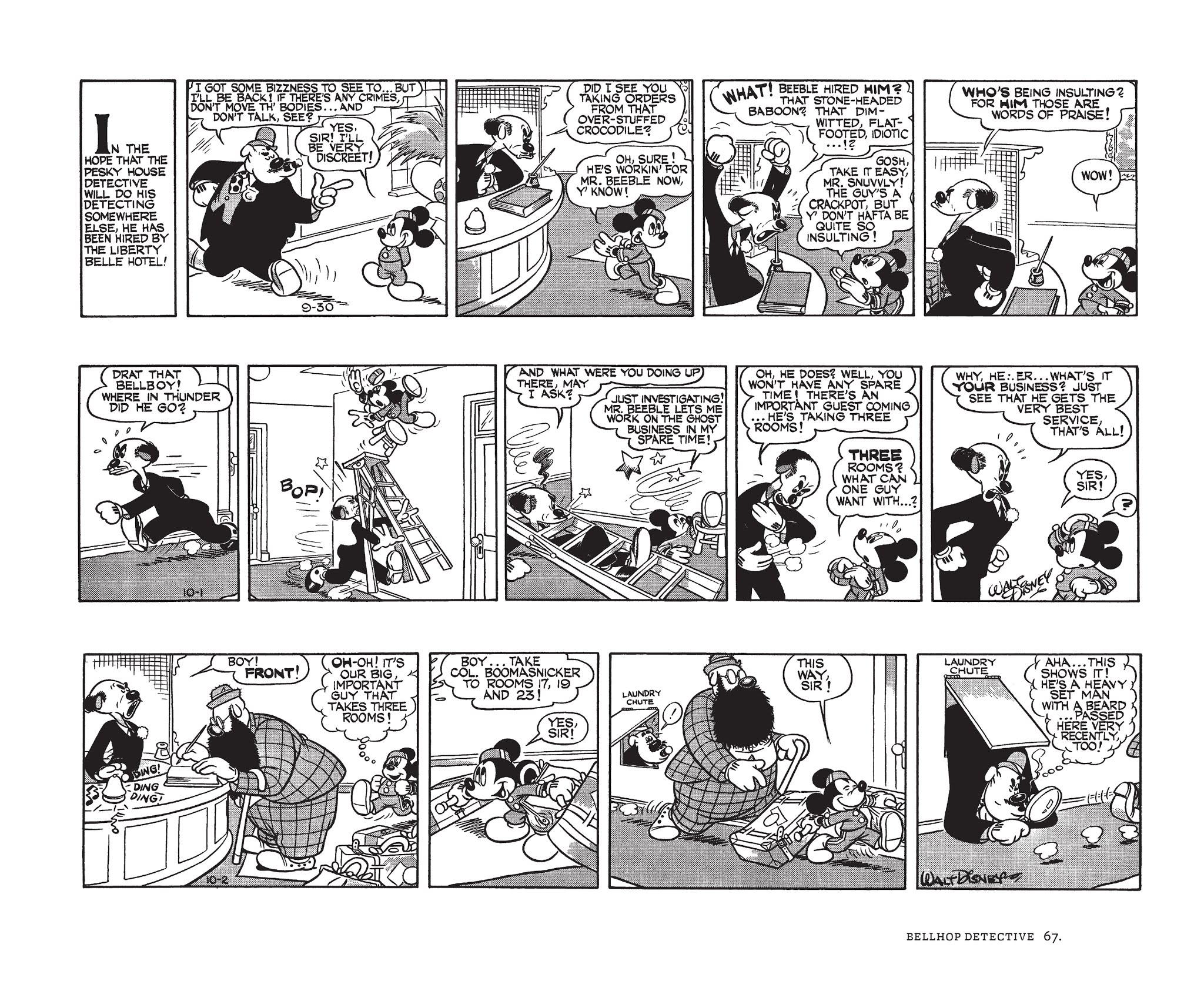 Read online Walt Disney's Mickey Mouse by Floyd Gottfredson comic -  Issue # TPB 6 (Part 1) - 67