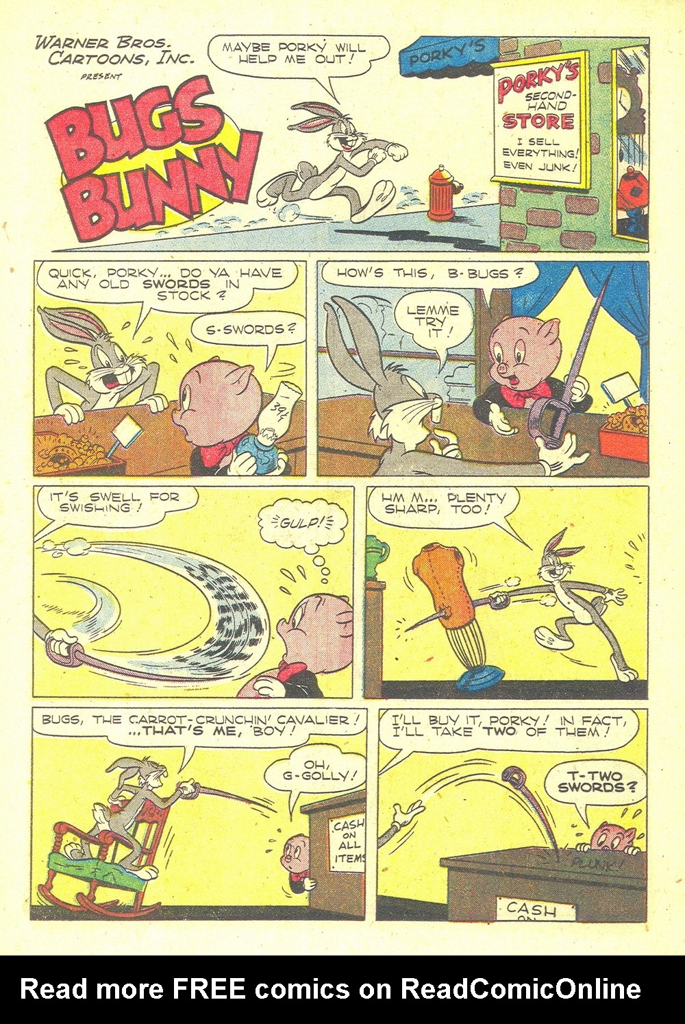 Read online Bugs Bunny comic -  Issue #30 - 16