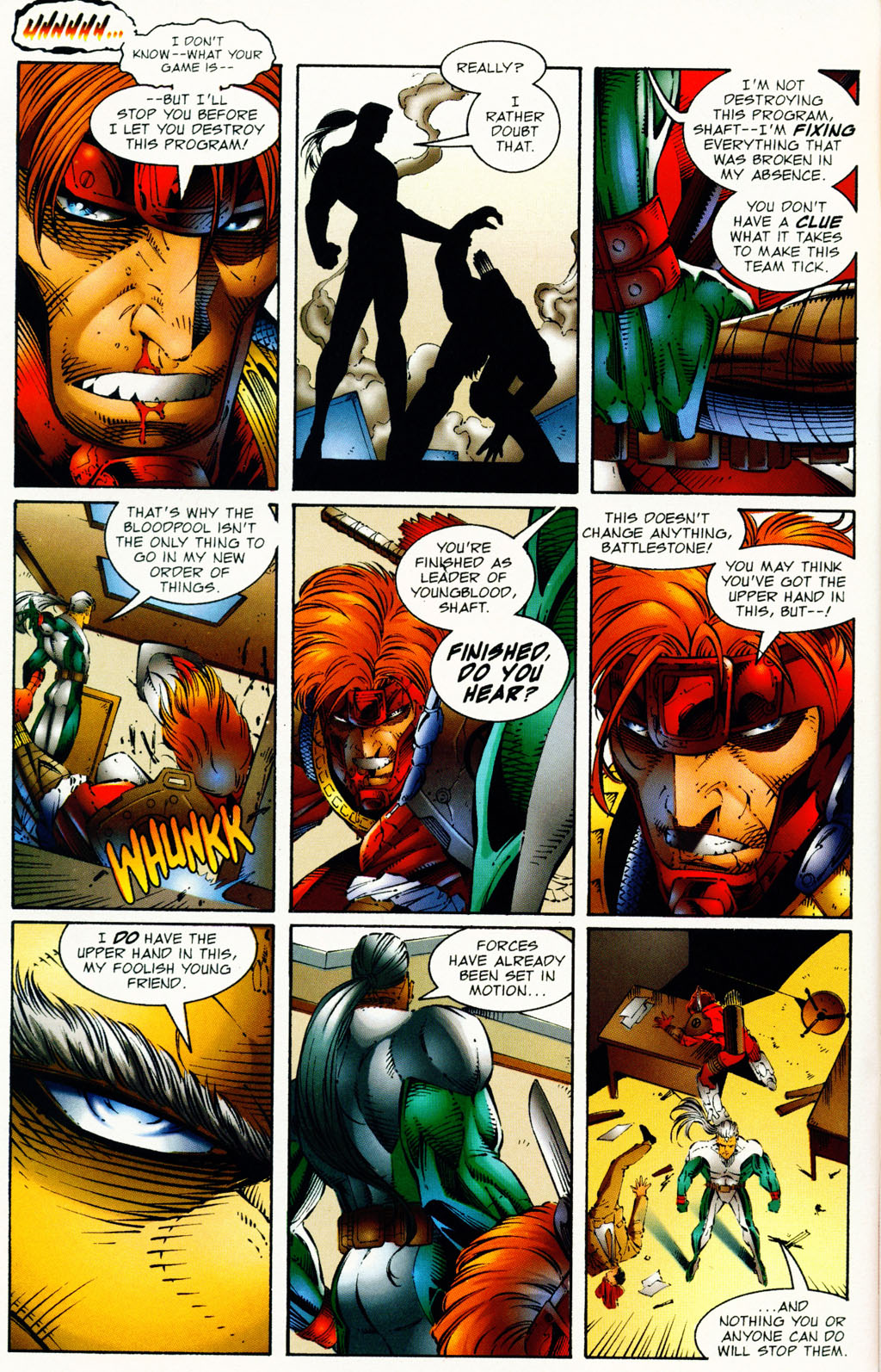 Read online Team Youngblood comic -  Issue #20 - 22