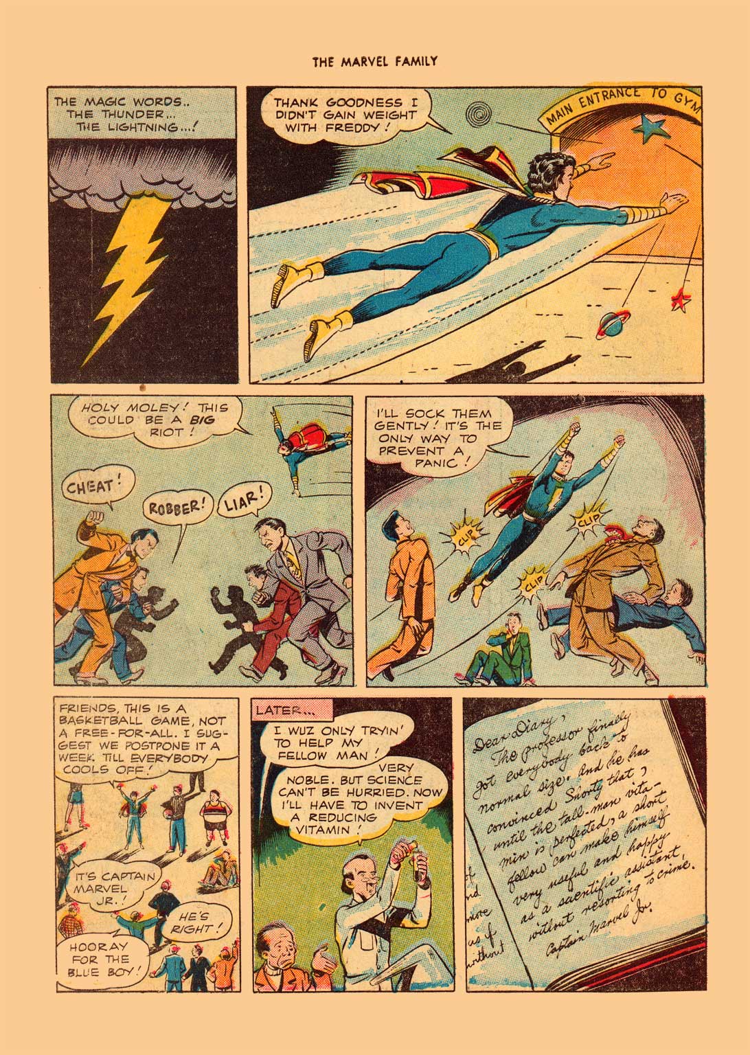 Read online The Marvel Family comic -  Issue #20 - 22