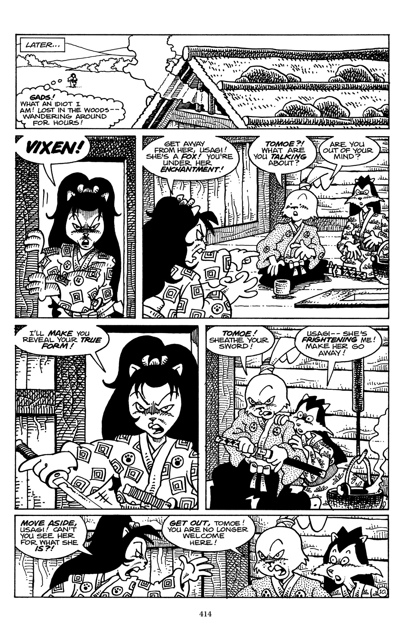 Read online The Usagi Yojimbo Saga comic -  Issue # TPB 5 - 408