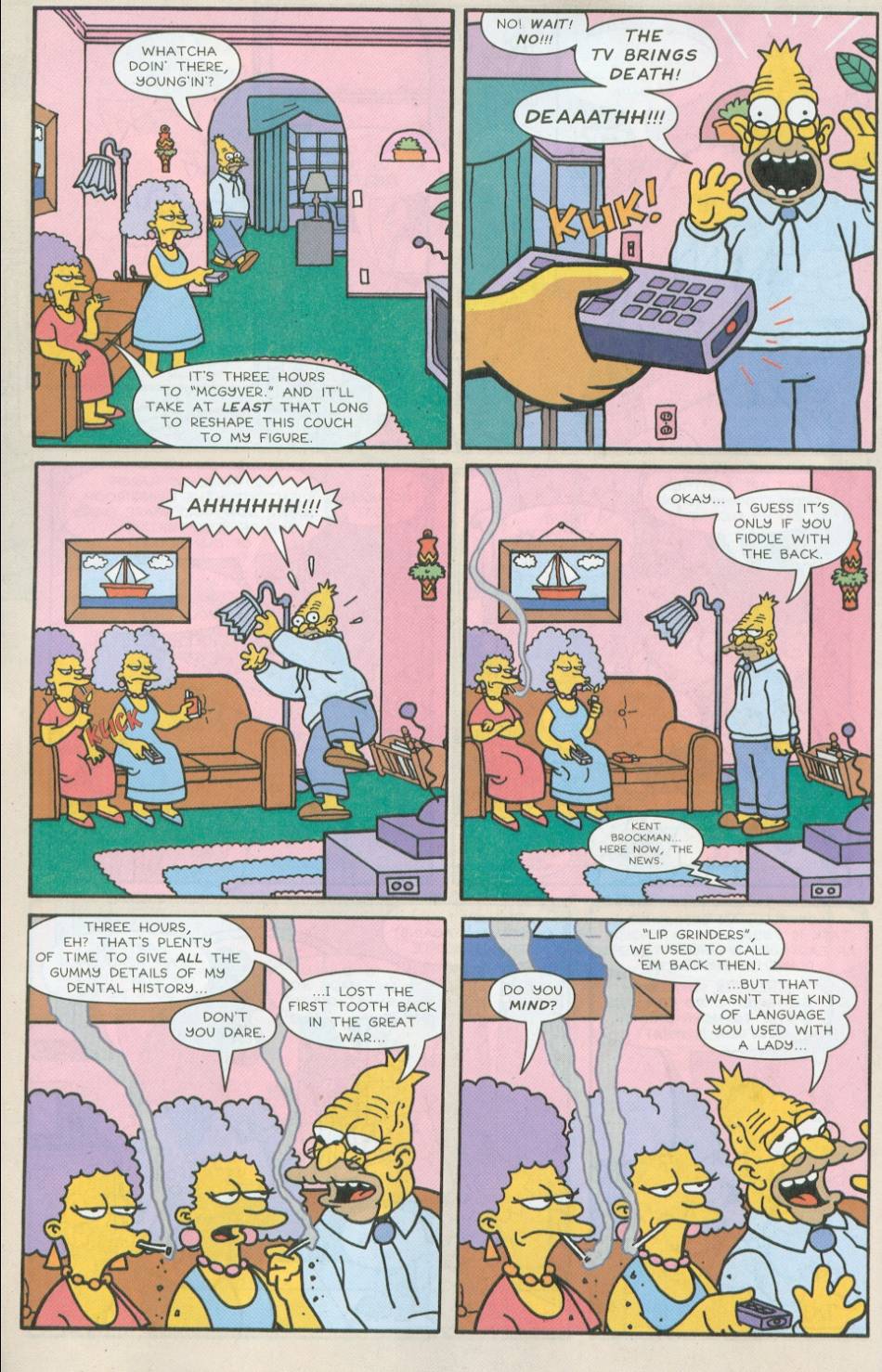 Read online Treehouse of Horror comic -  Issue #8 - 7
