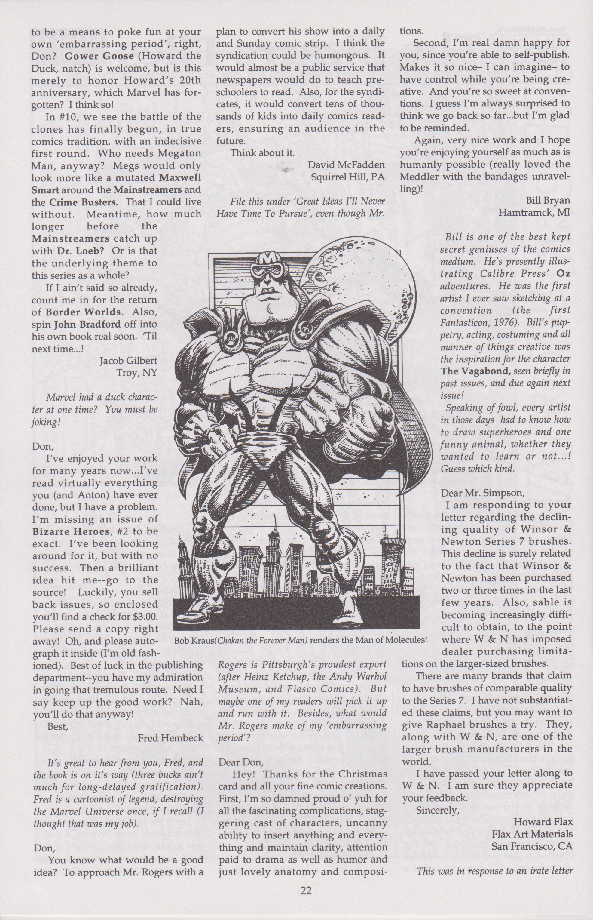 Read online Don Simpson's Bizarre Heroes comic -  Issue #11 - 24