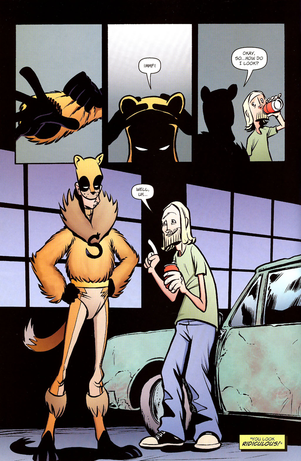 Read online Paul Jenkins' Sidekick comic -  Issue #2 - 8