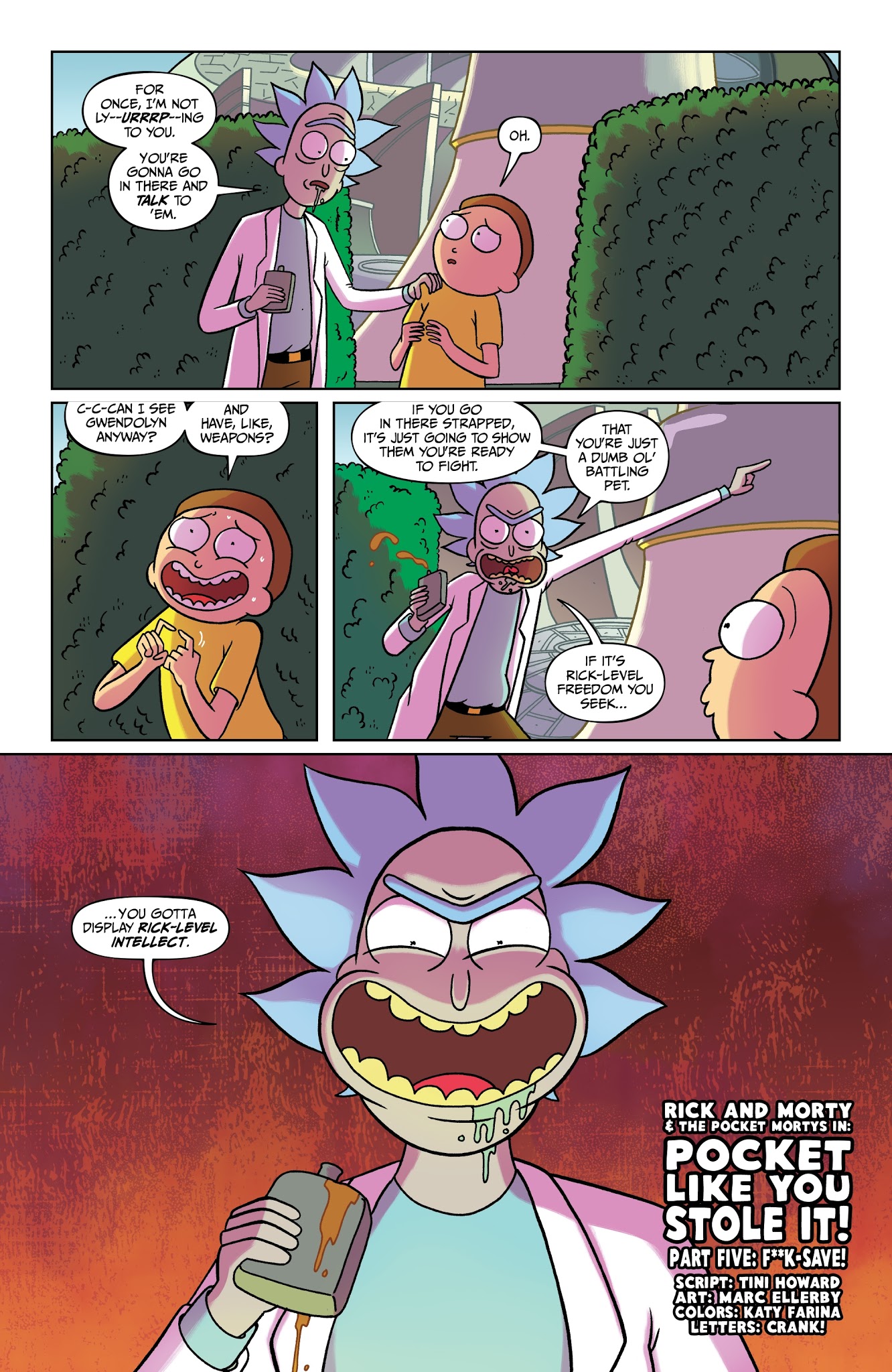 Read online Rick and Morty: Pocket Like You Stole It comic -  Issue #5 - 4