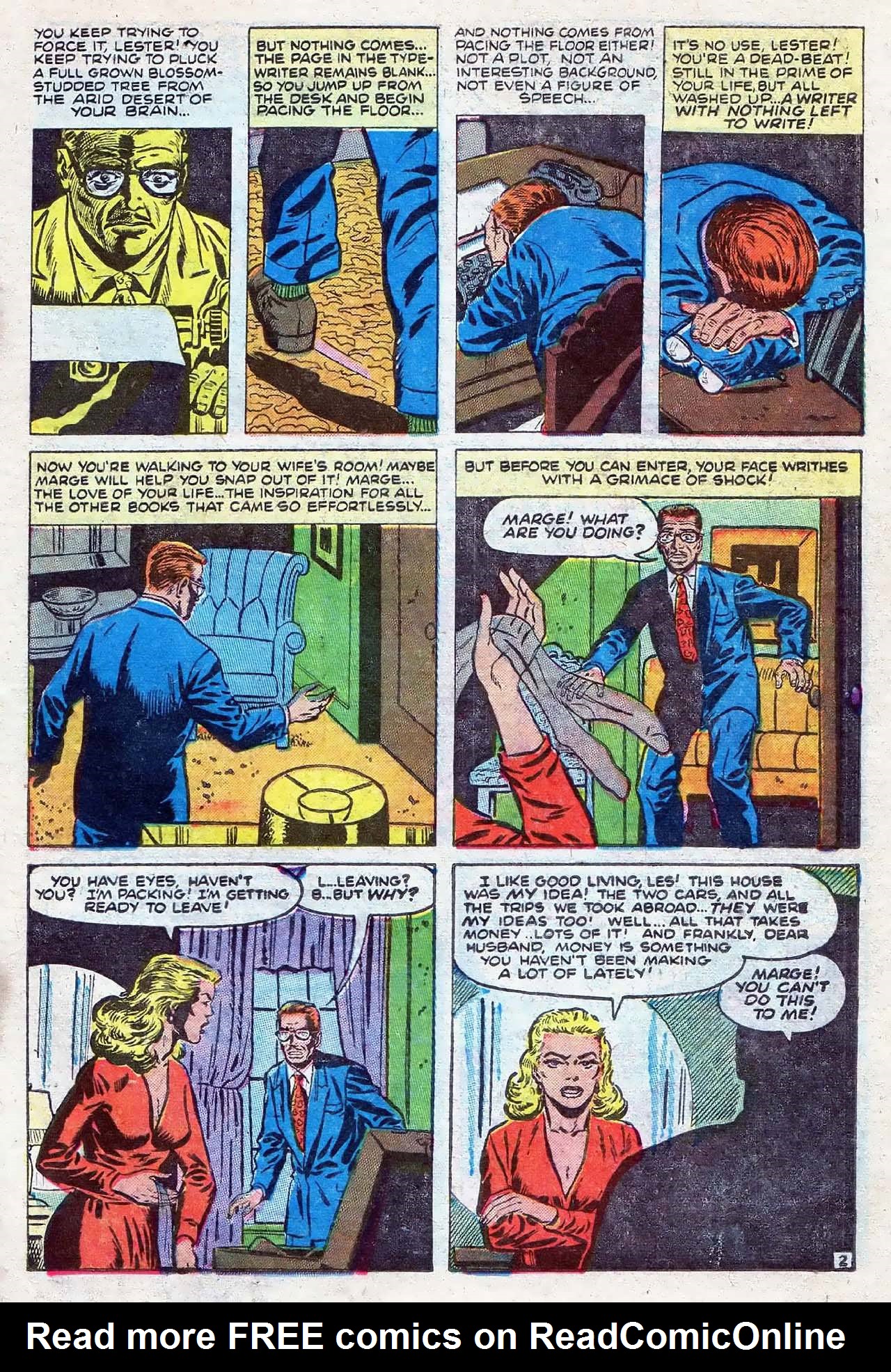 Read online Mystic (1951) comic -  Issue #22 - 23