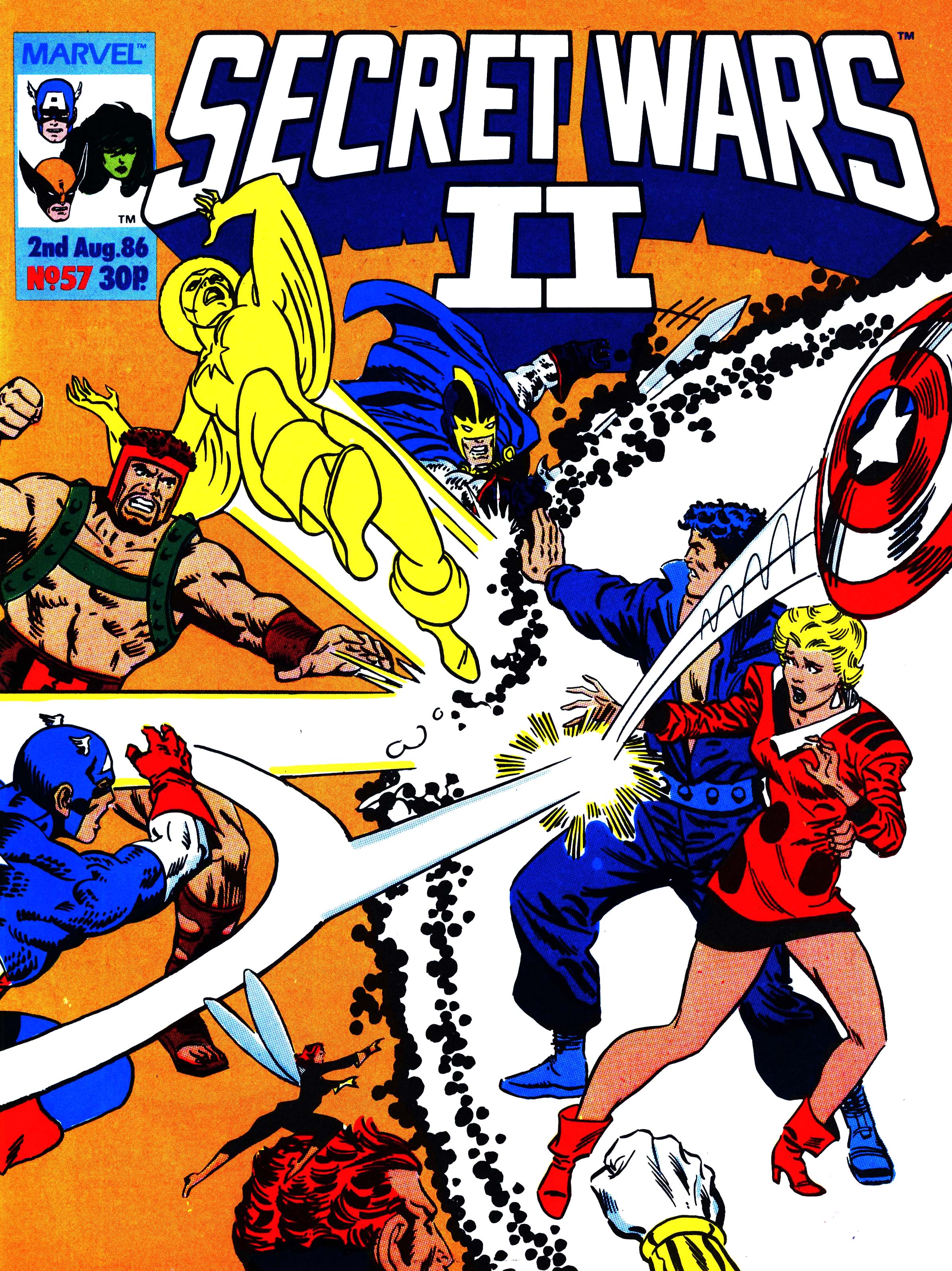 Read online Secret Wars (1985) comic -  Issue #57 - 1