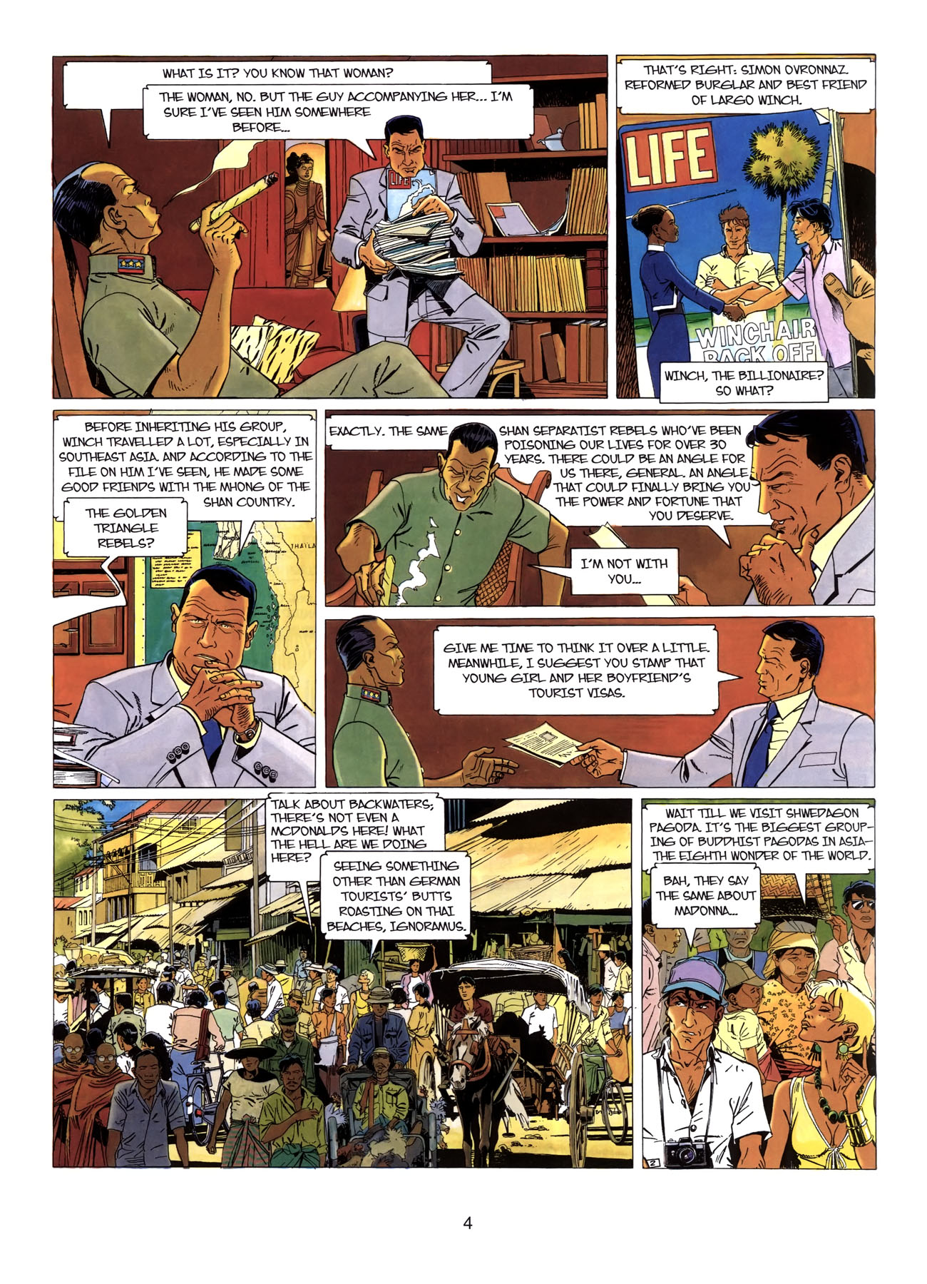 Read online Largo Winch comic -  Issue # TPB 4 - 5