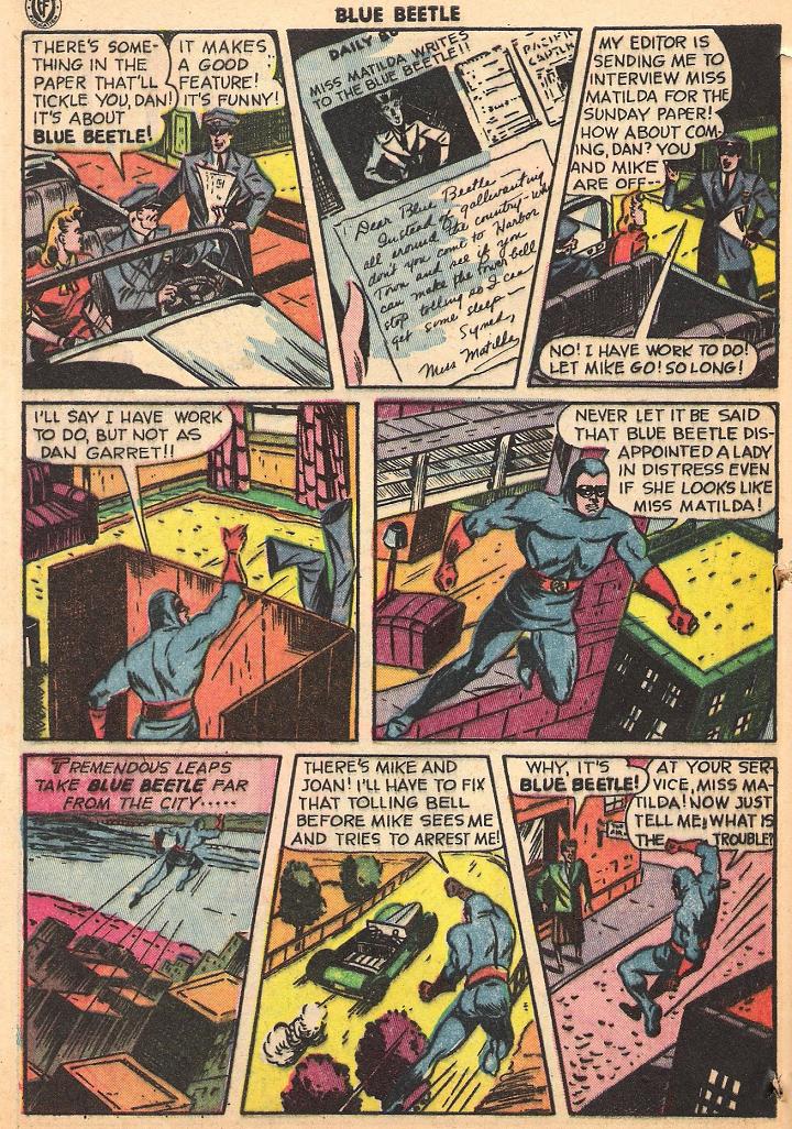 Read online The Blue Beetle comic -  Issue #38 - 40