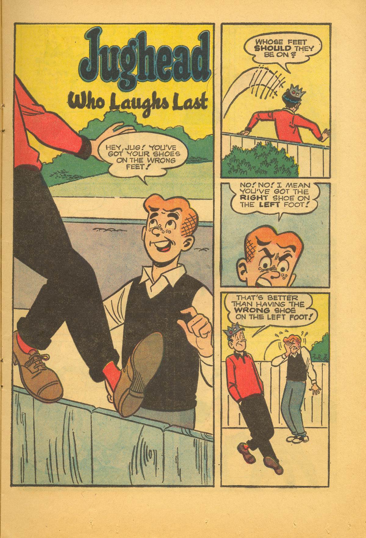 Read online Archie's Pal Jughead comic -  Issue #100 - 13