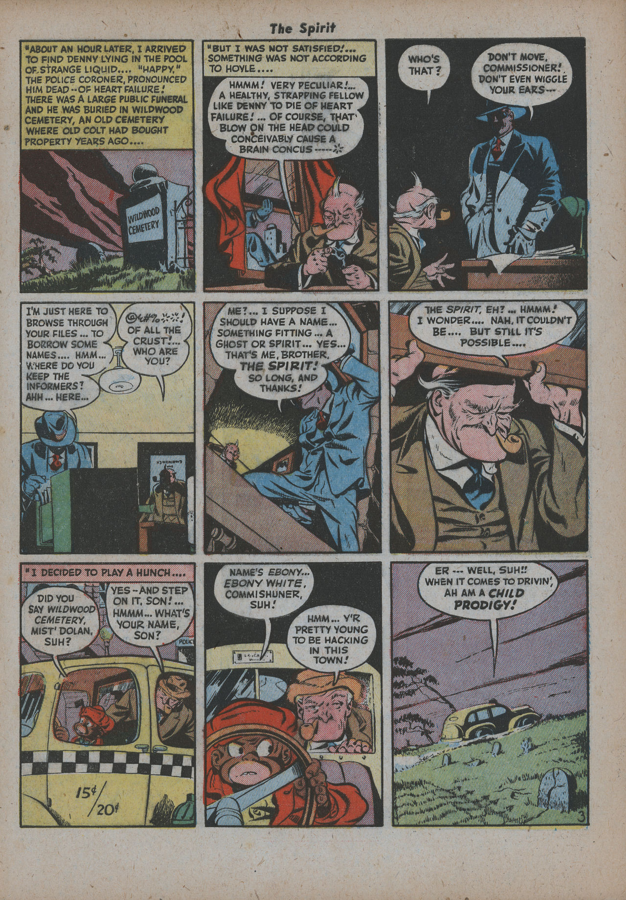 Read online The Spirit (1944) comic -  Issue #18 - 5